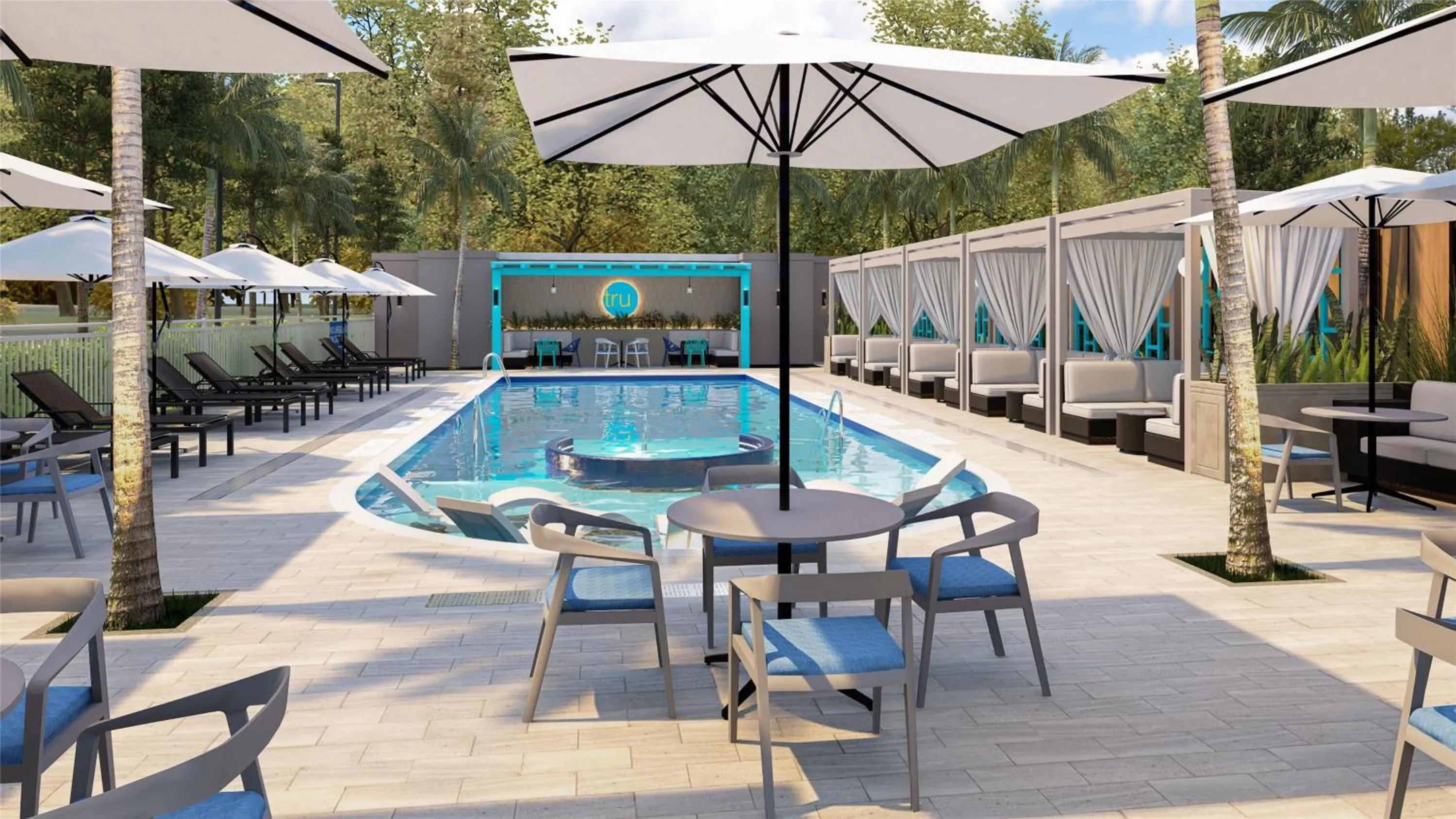 Pool view in Tru By Hilton Palmerola Airport Comayagua