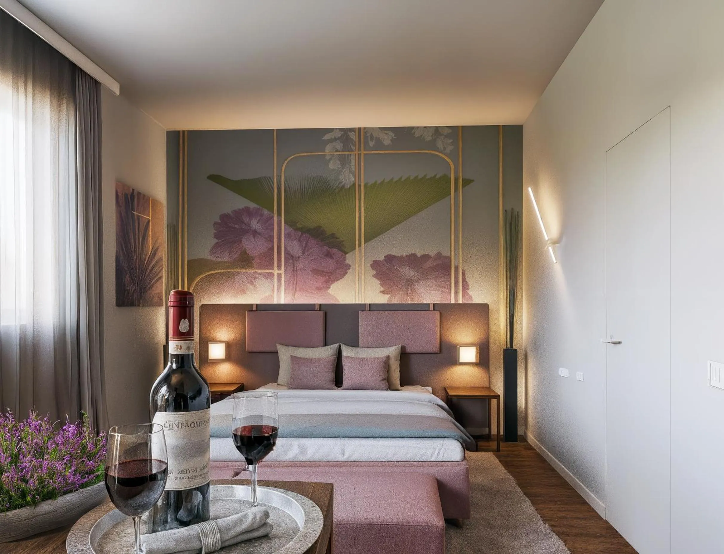 Bed in Hotel Castello