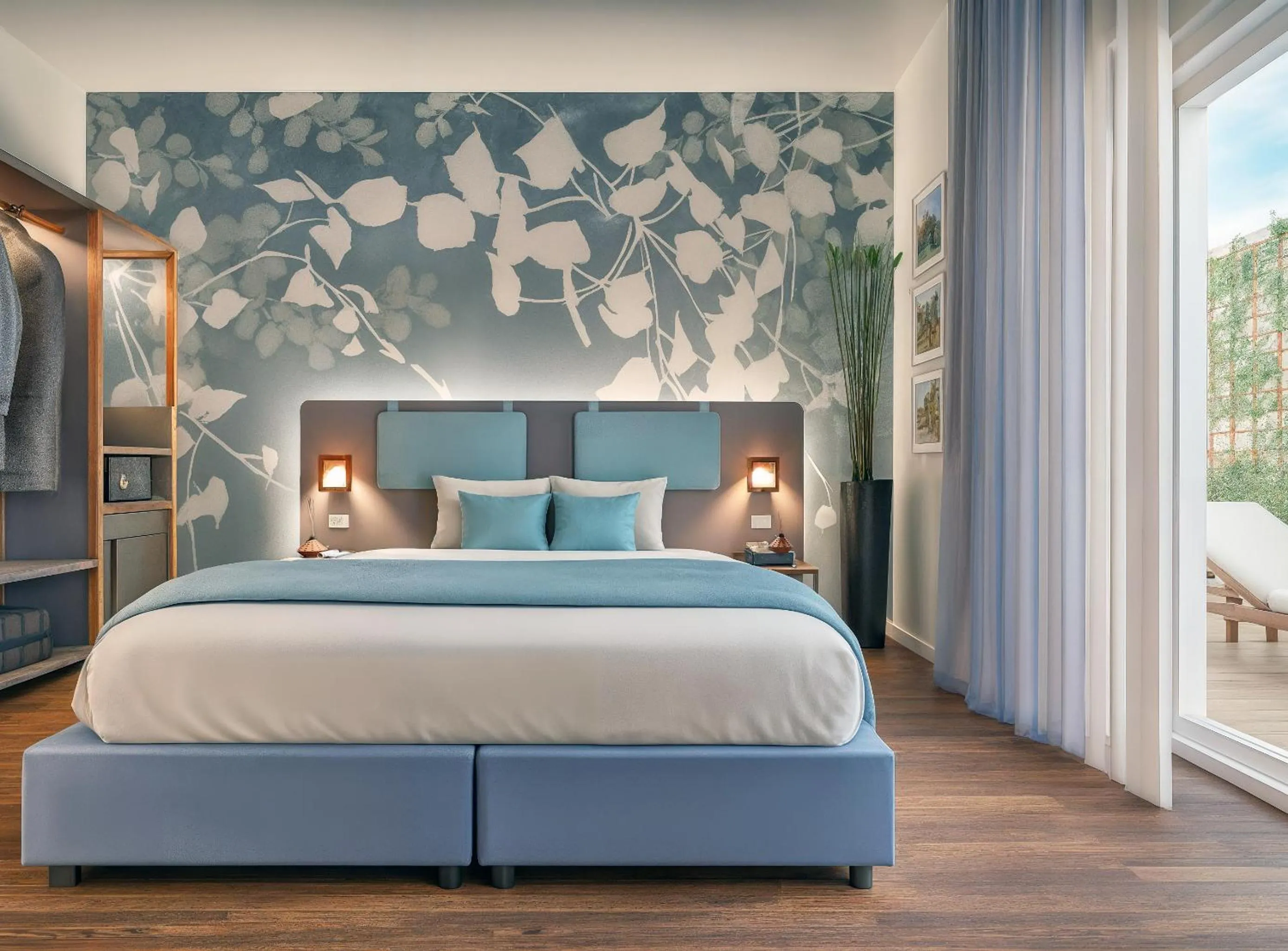 Bed in Hotel Castello