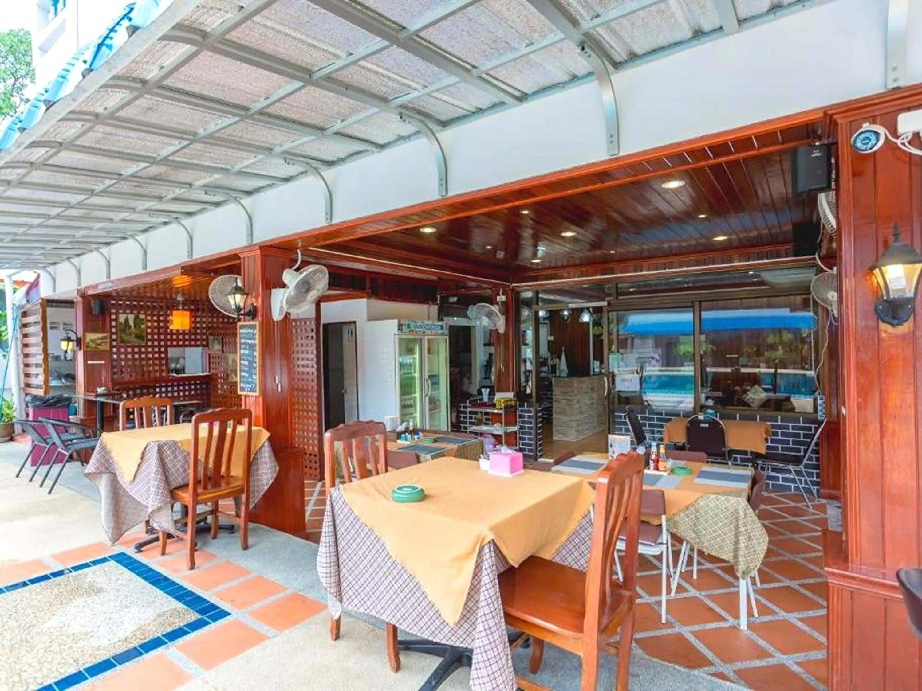Dining area in Rabbit Mansion Patong Hotel