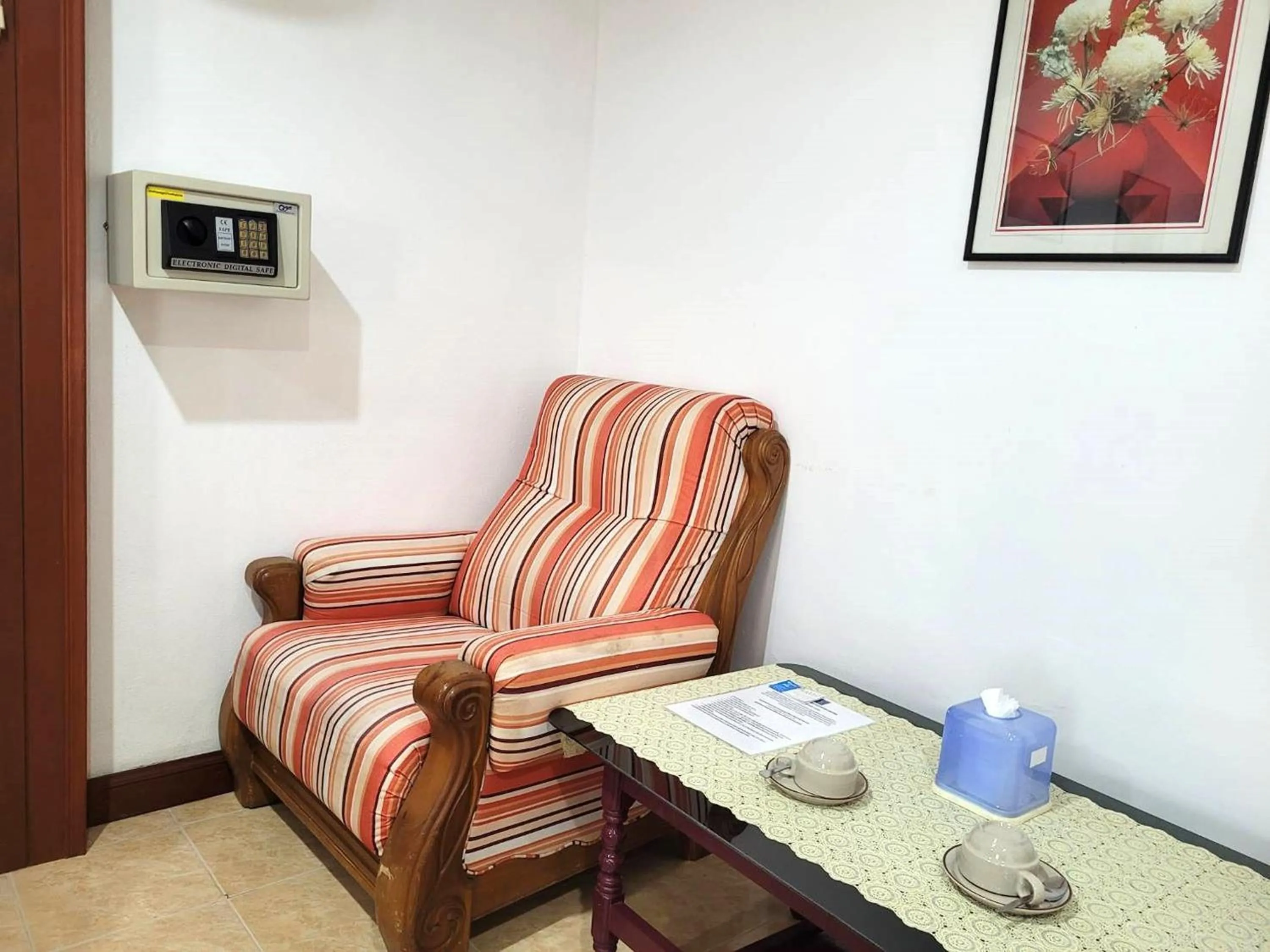 Seating area in Rabbit Mansion Patong Hotel