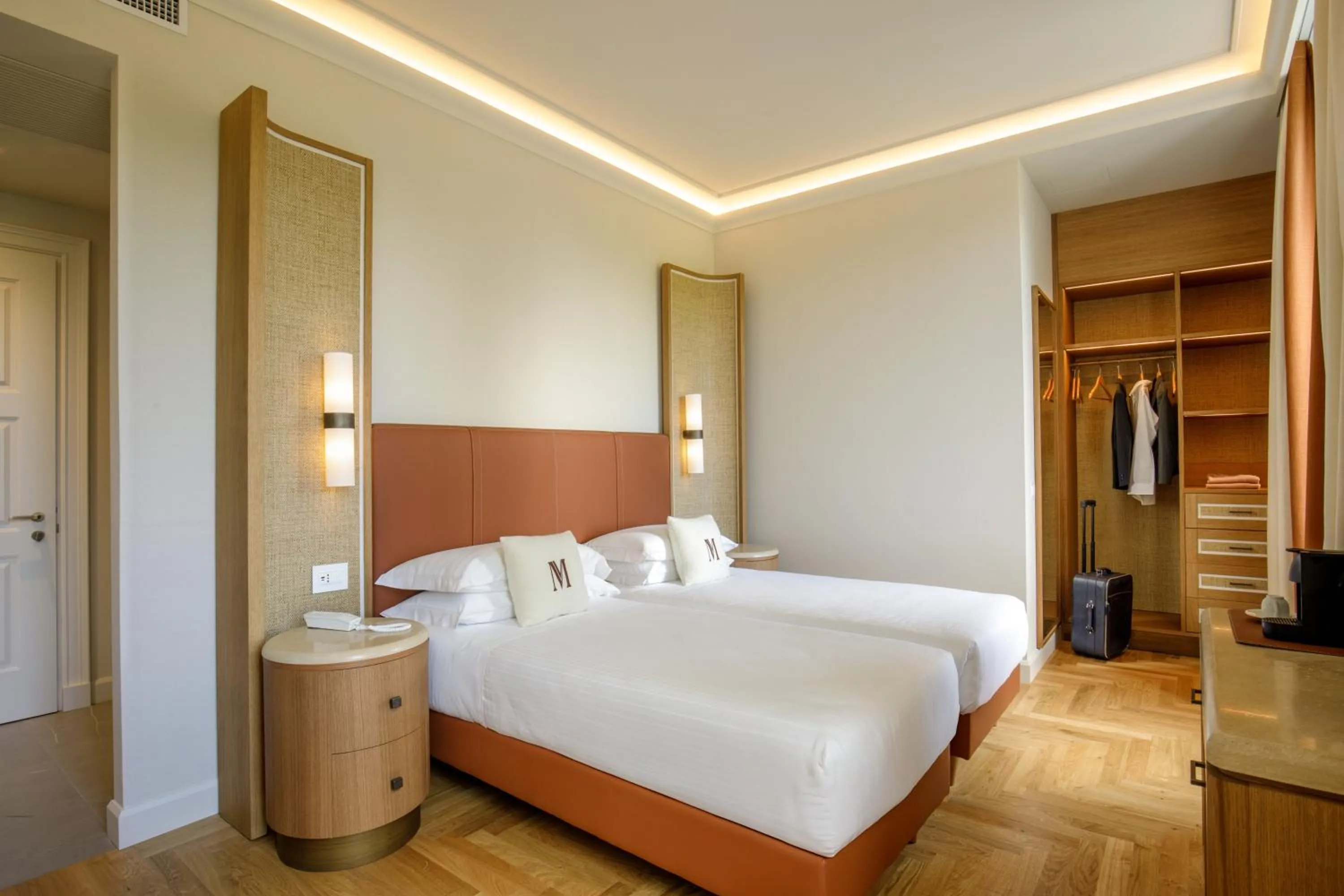 Bedroom, Bed in Villa Miliani