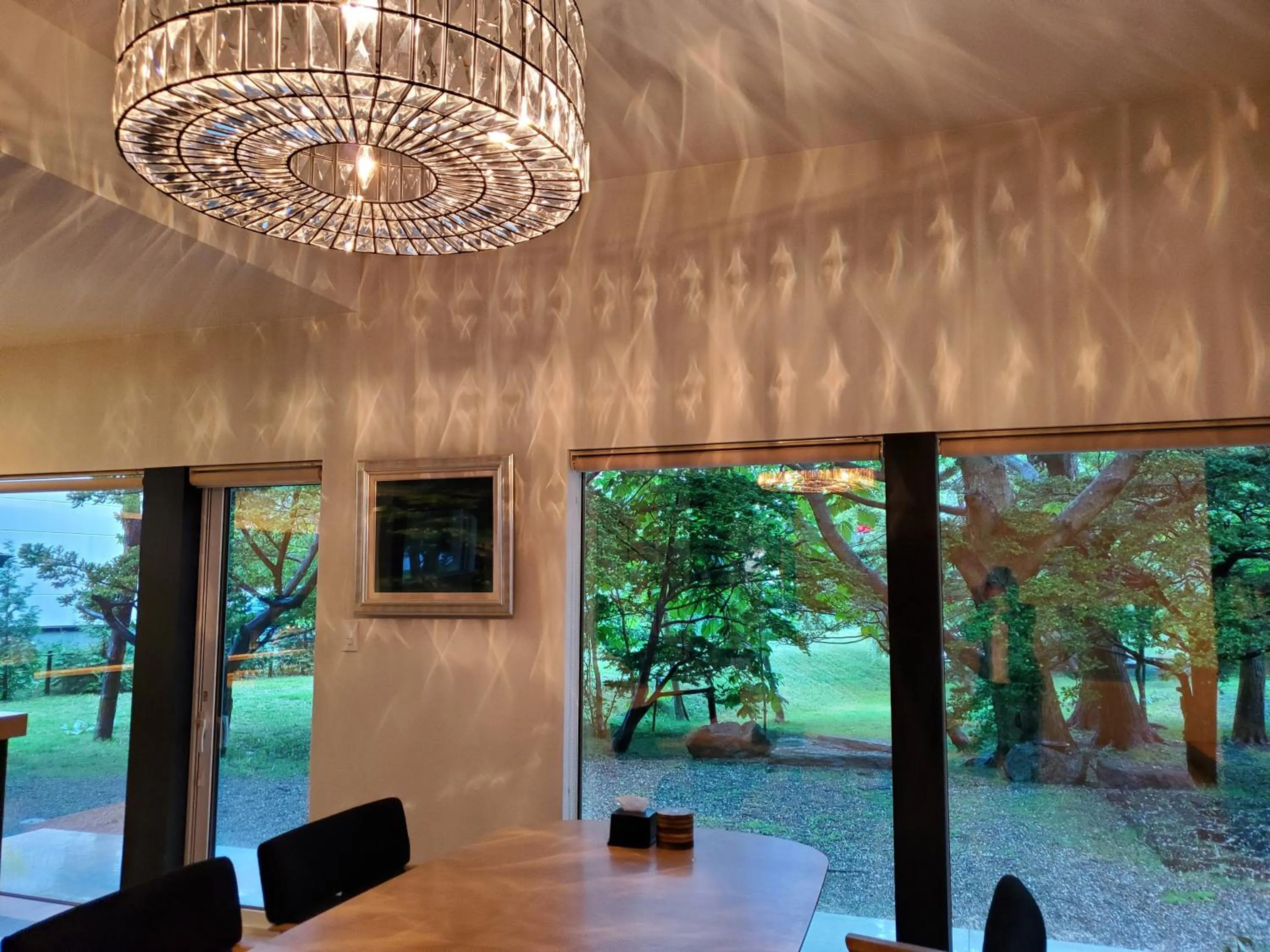 Garden view in La Cachette