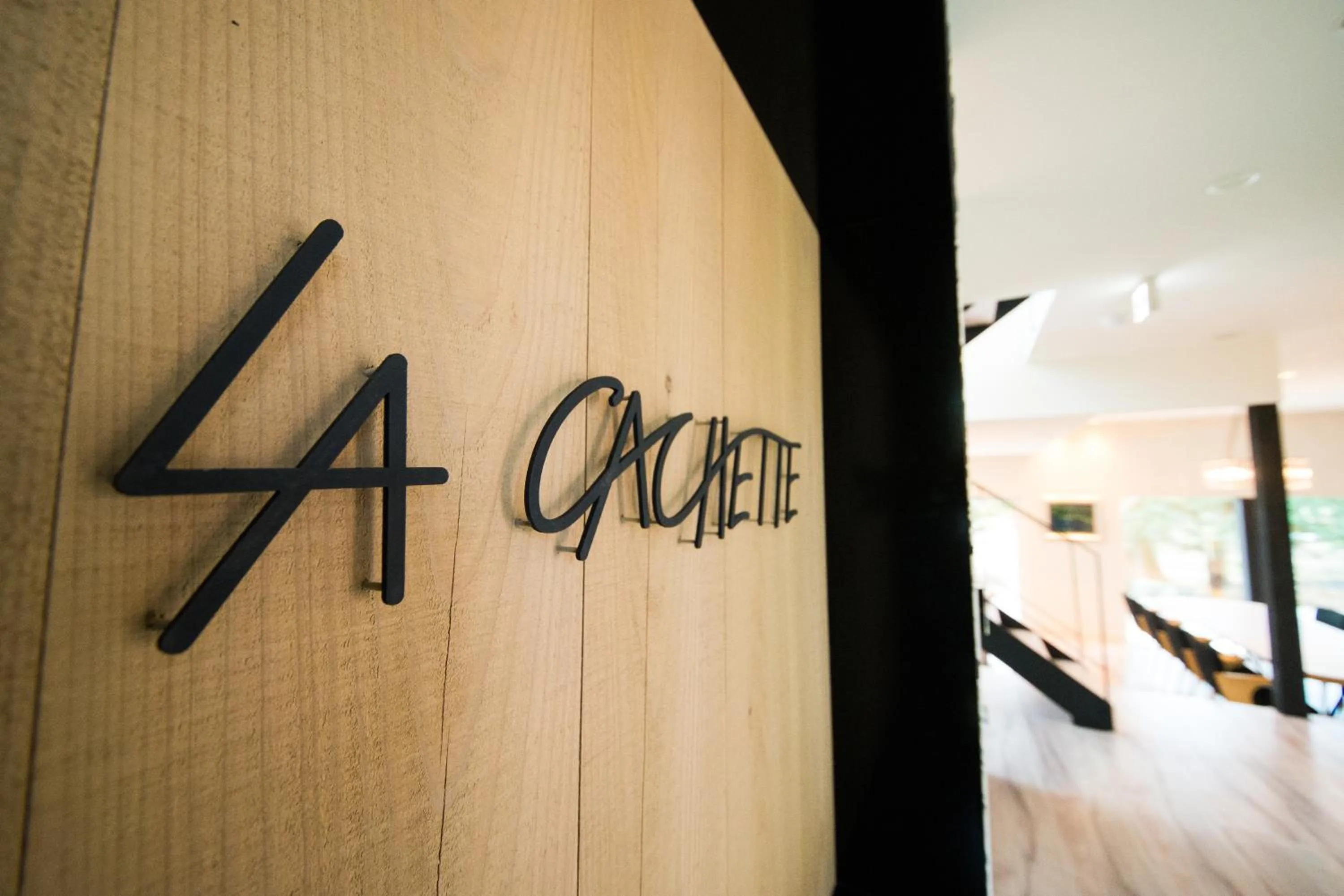 Property logo or sign in La Cachette