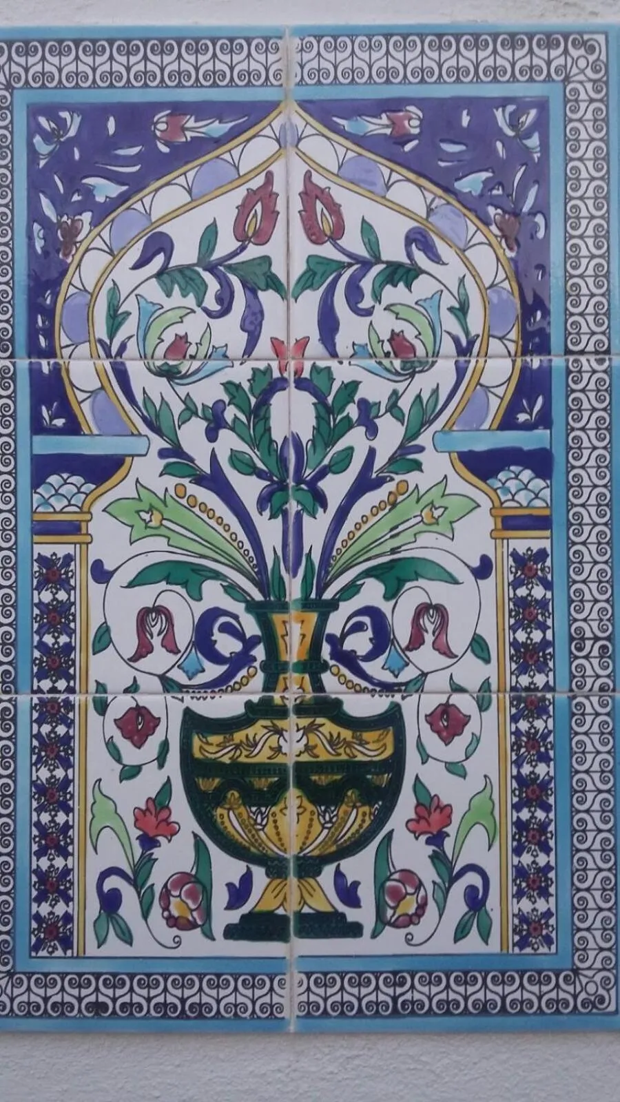 Decorative detail in Residence San Vito