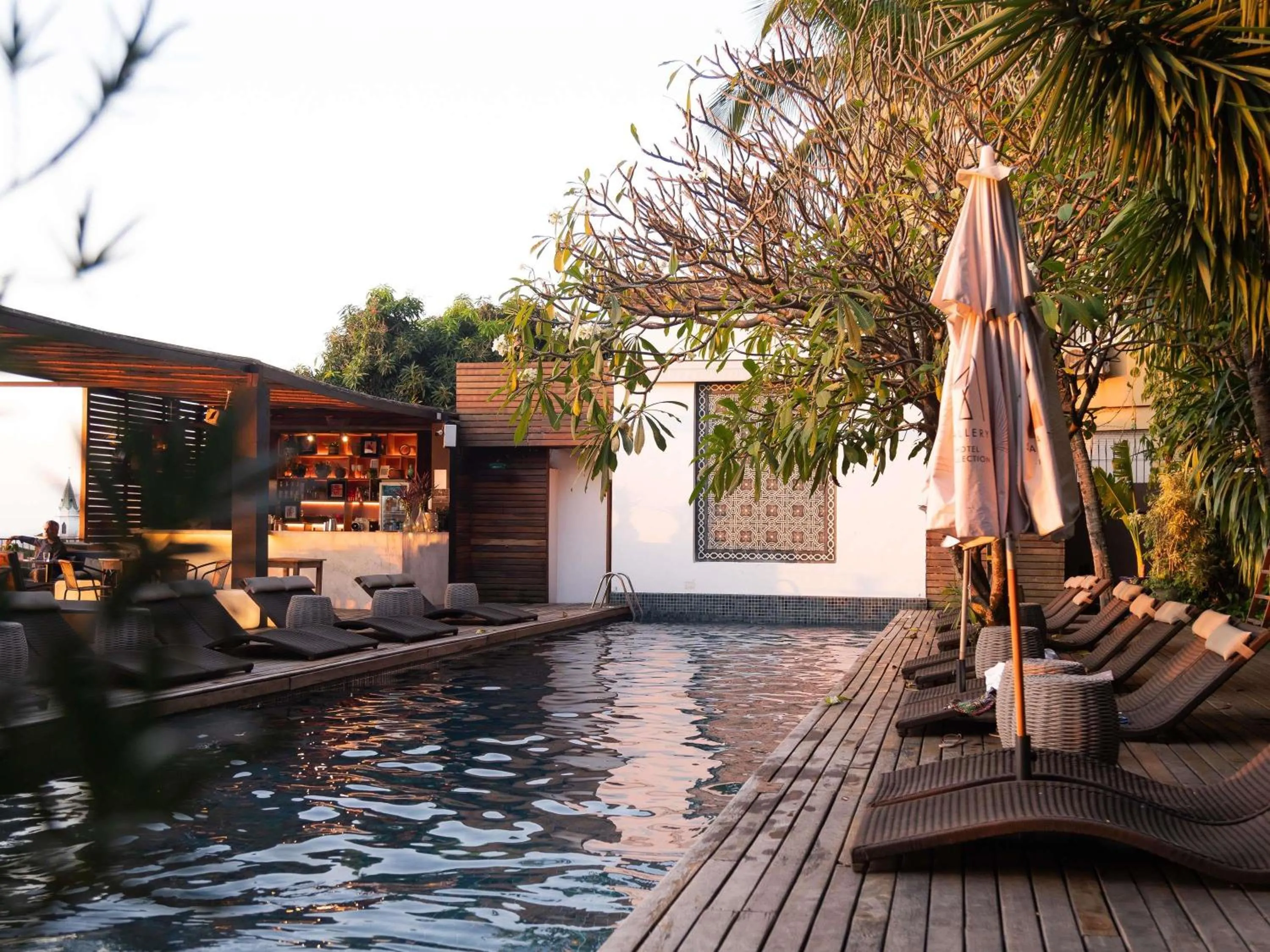 Pool view in Santa Teresa Hotel Rio de Janeiro - MGallery Collection