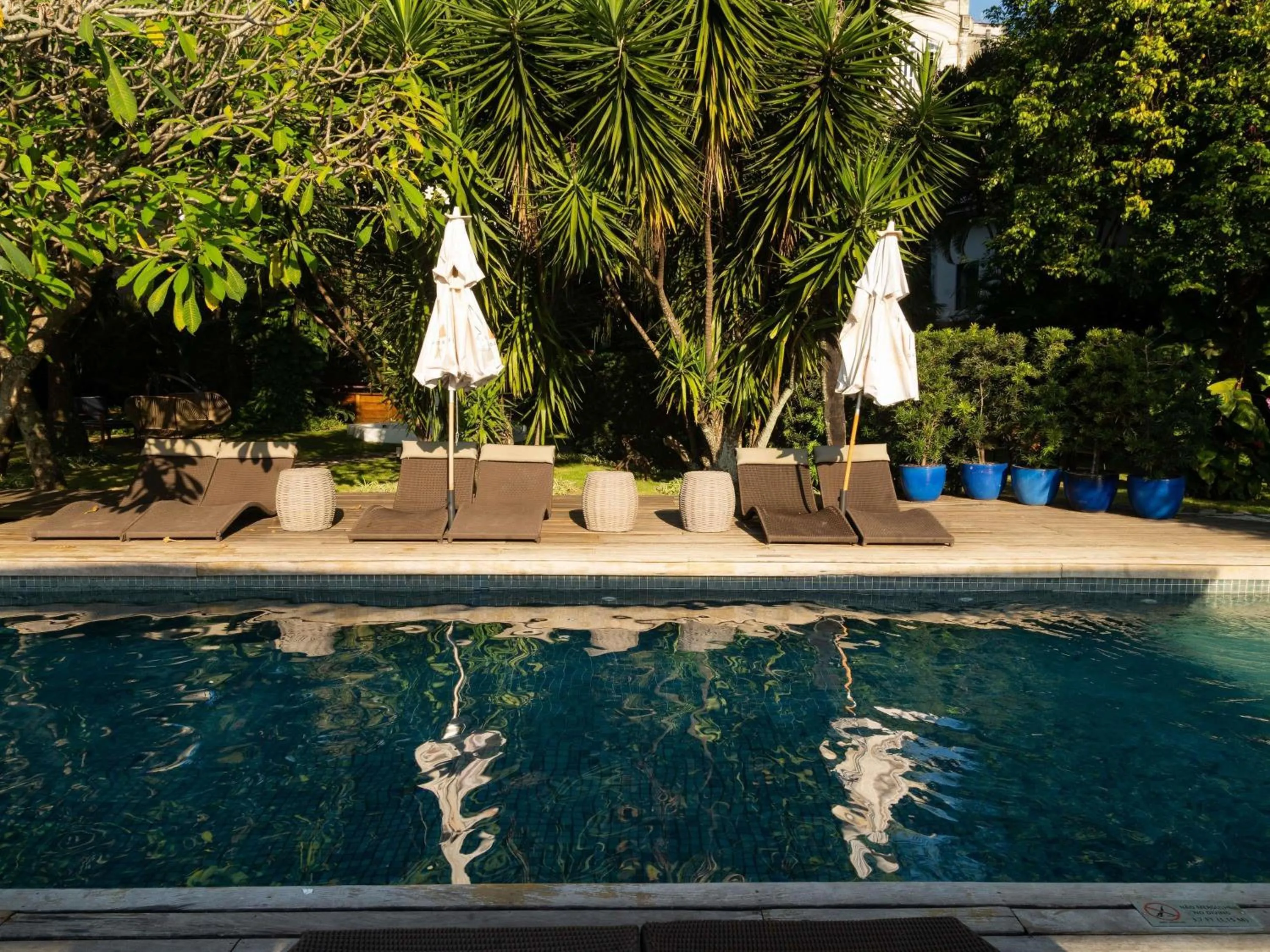 Pool view in Santa Teresa Hotel Rio de Janeiro - MGallery Collection