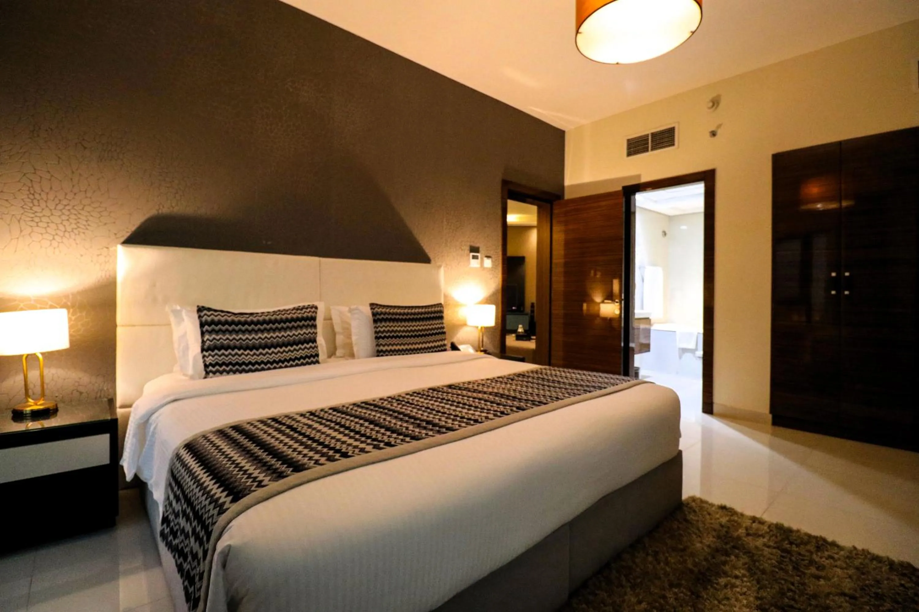 Bedroom, Bed in Lagoona Beach Luxury Resort and Spa