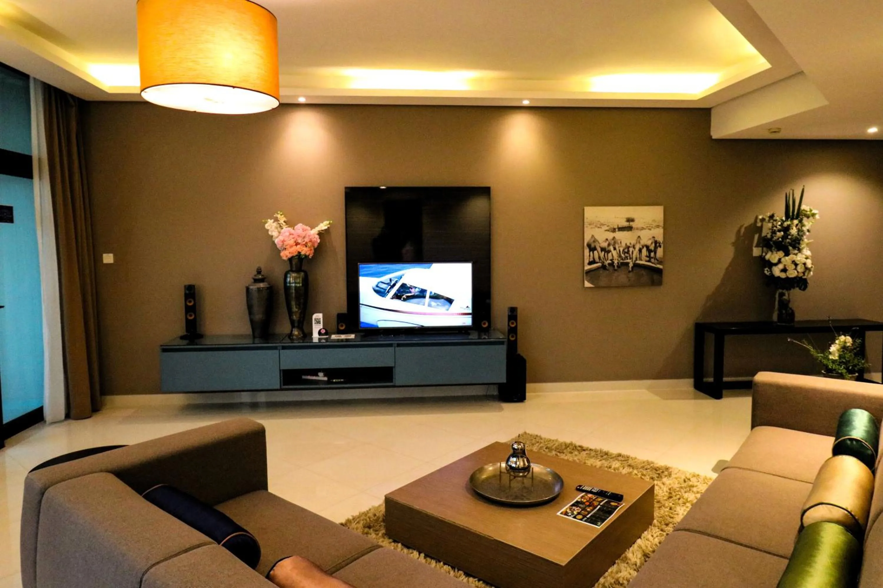 Living room in Lagoona Beach Luxury Resort and Spa