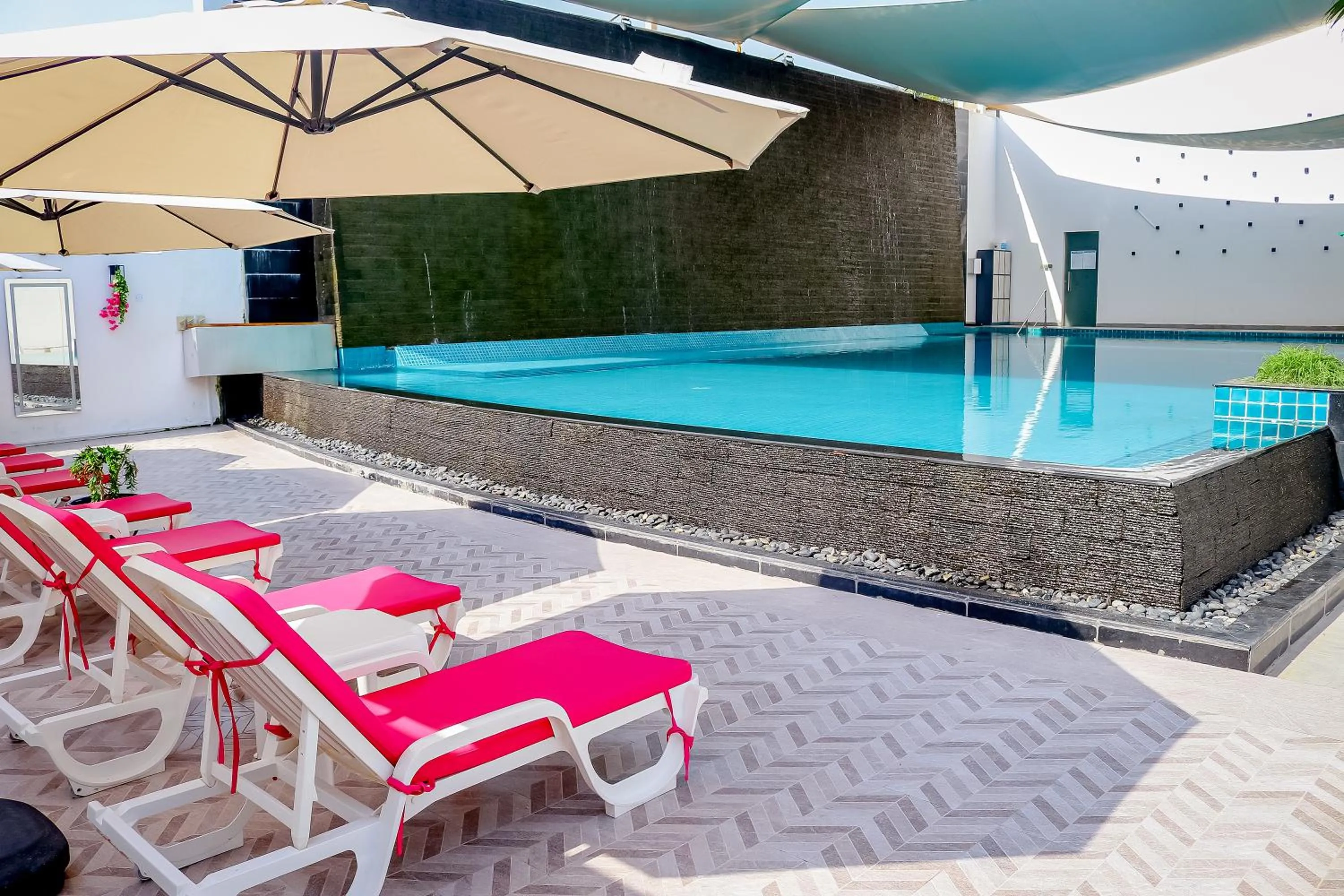 Swimming pool in Lagoona Beach Luxury Resort and Spa