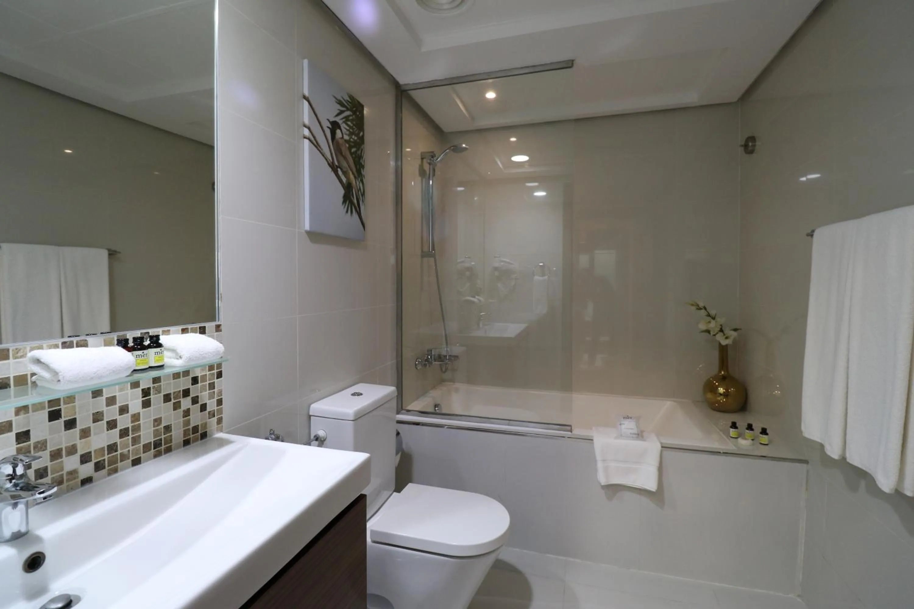 Bathroom in Lagoona Beach Luxury Resort and Spa