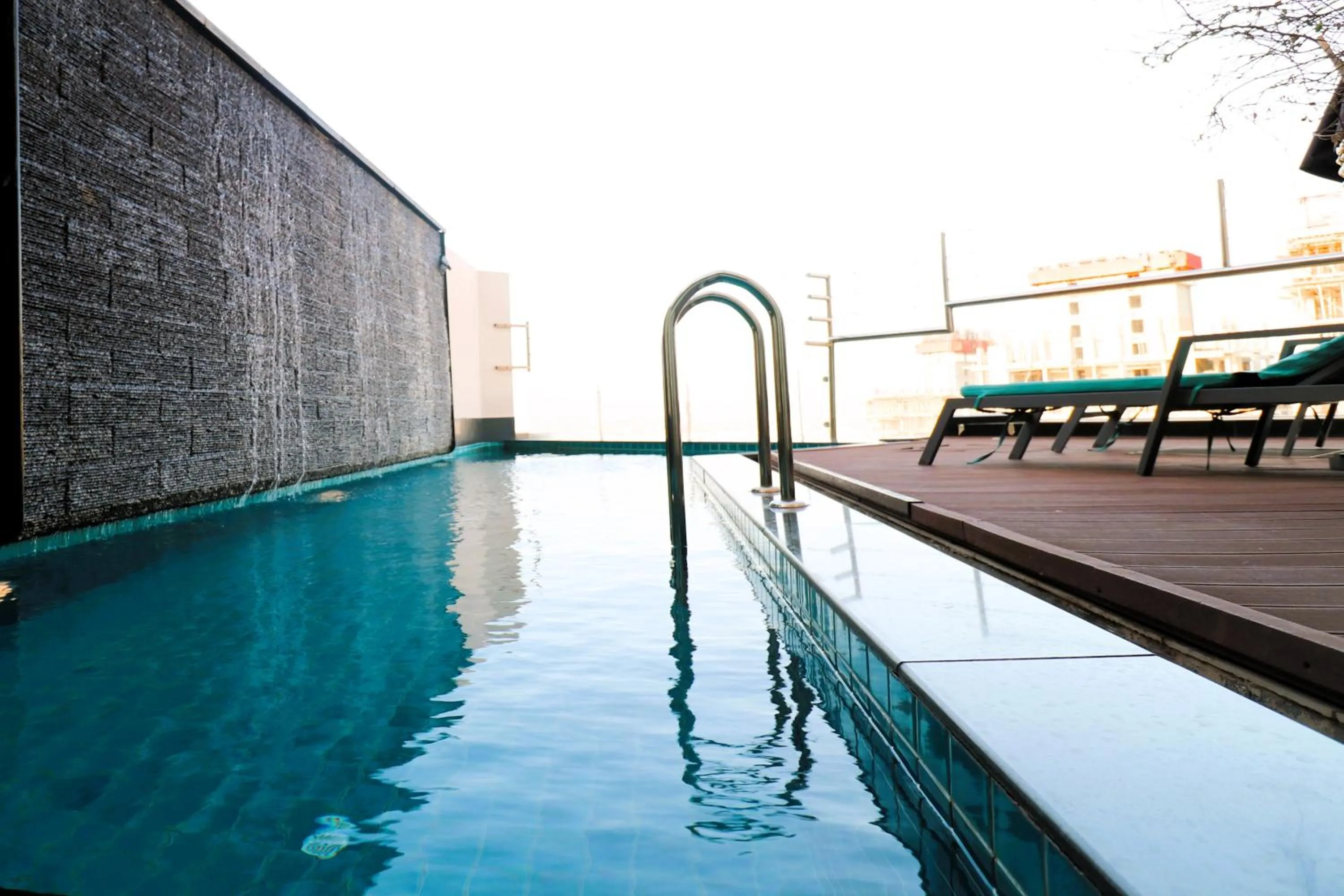 Patio in Lagoona Beach Luxury Resort and Spa