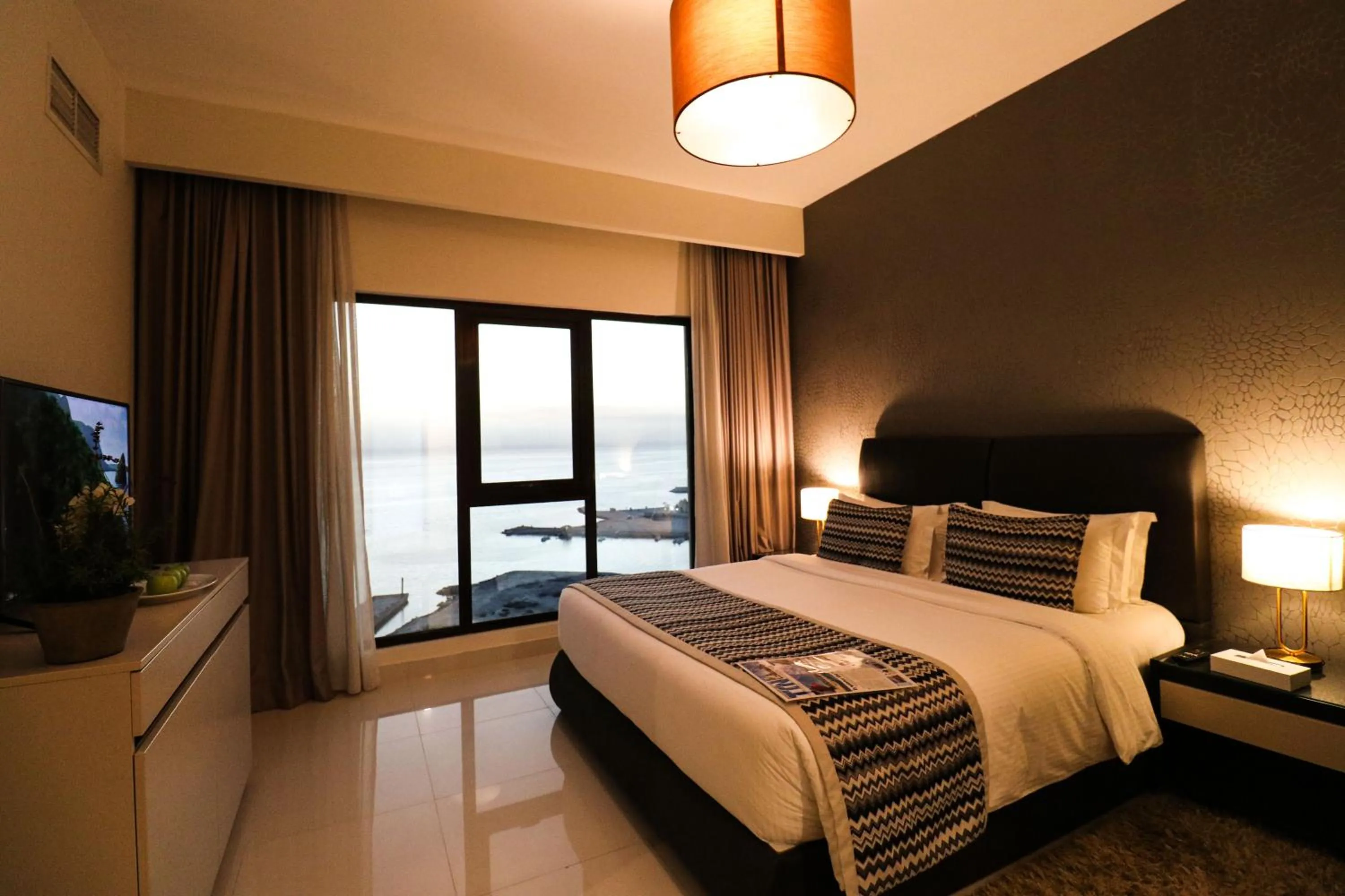 Bedroom, Bed in Lagoona Beach Luxury Resort and Spa