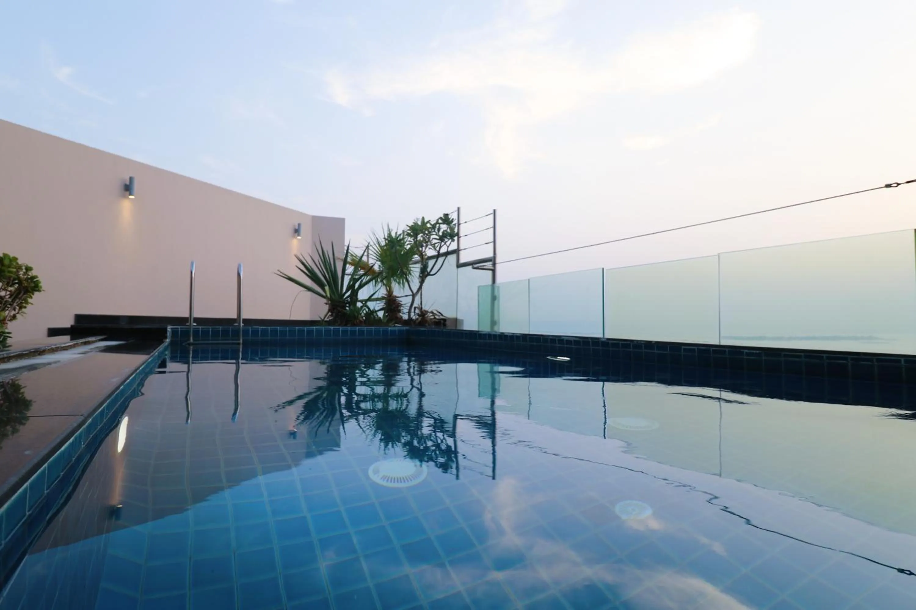 Patio in Lagoona Beach Luxury Resort and Spa