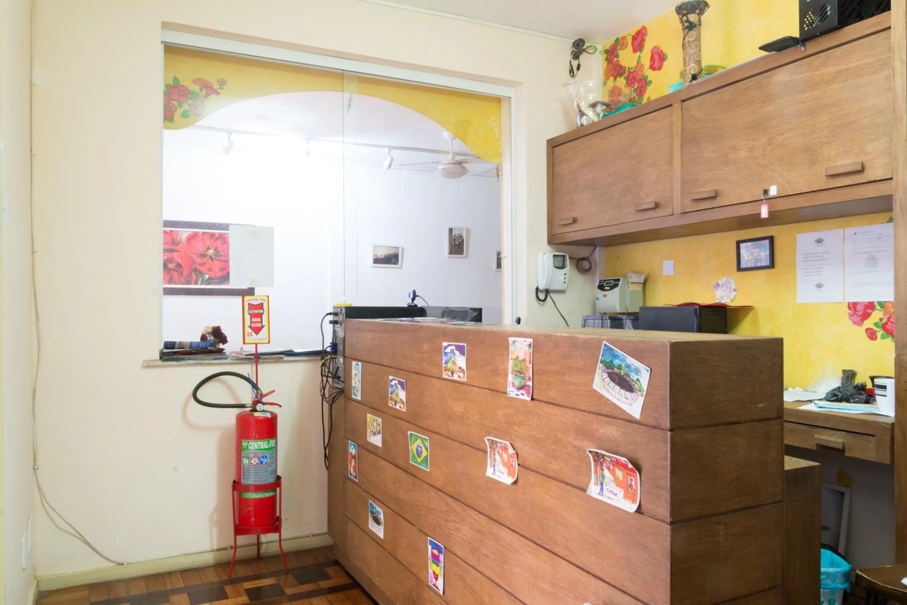 Lobby or reception in Solar Hostel Beach Copacabana