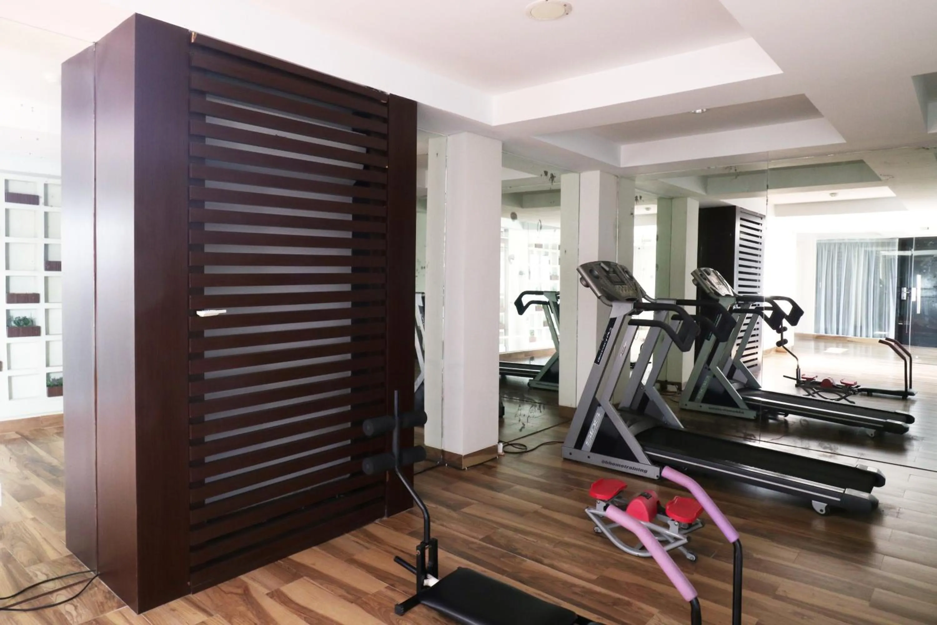 Fitness centre/facilities in Ramedo Hotel