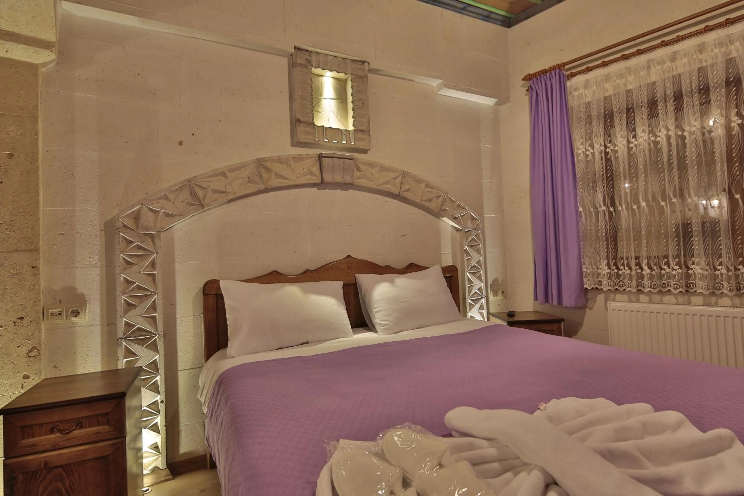 Photo of the whole room, Bed in Relic House