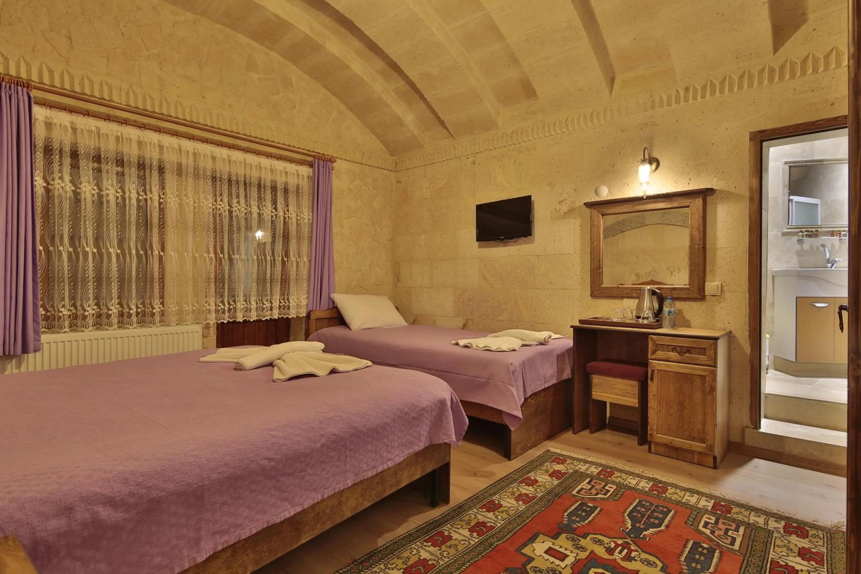 Photo of the whole room, Bed in Relic House