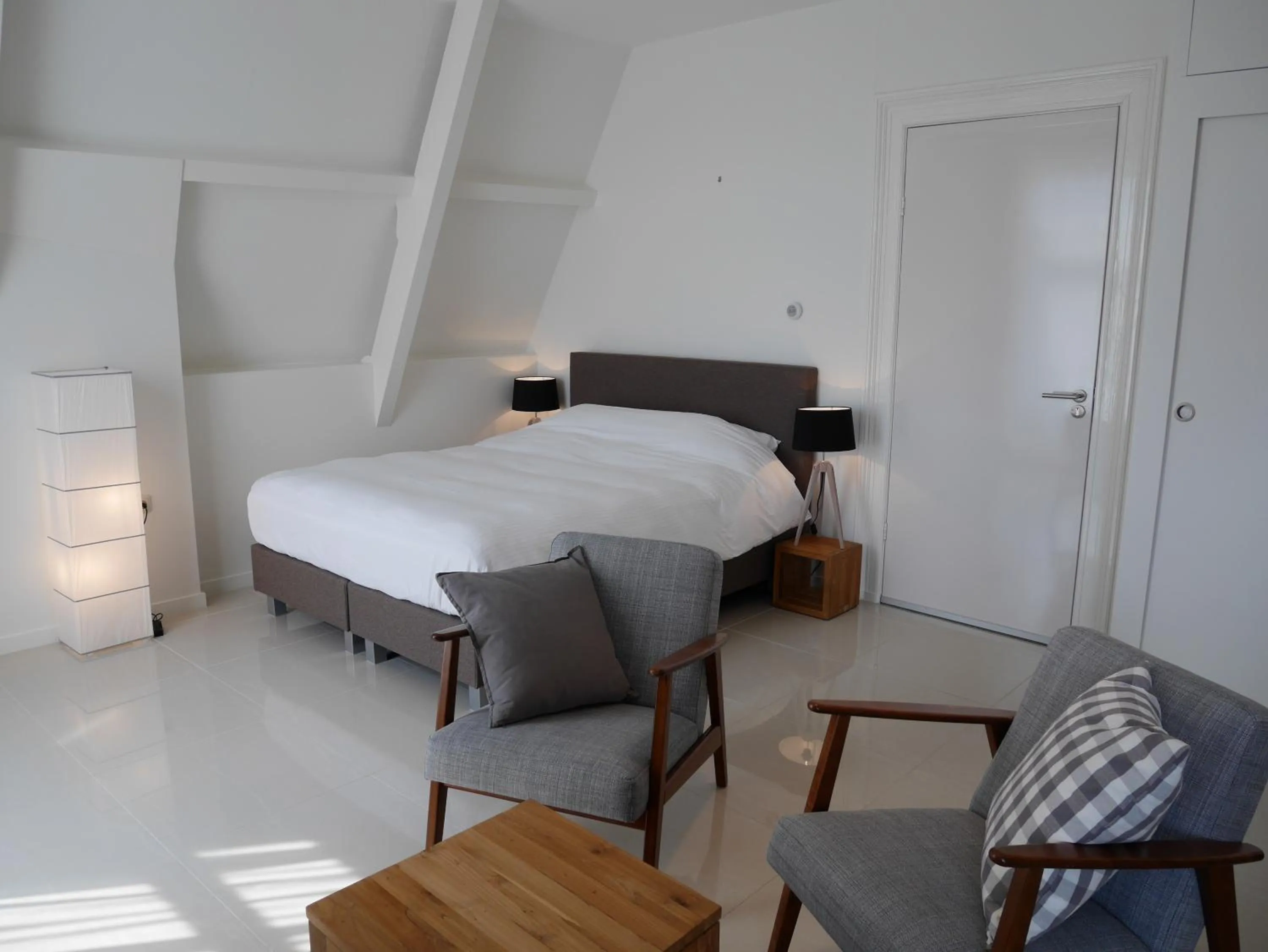 Living room, Bed in Casa Del Cisne