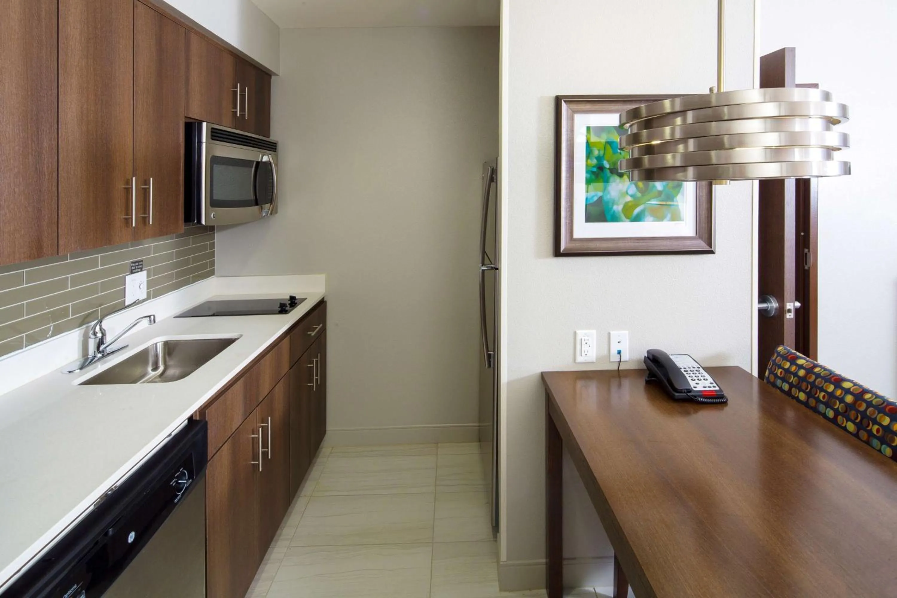 Kitchen or kitchenette in Homewood Suites by Hilton Houston/Katy Mills Mall