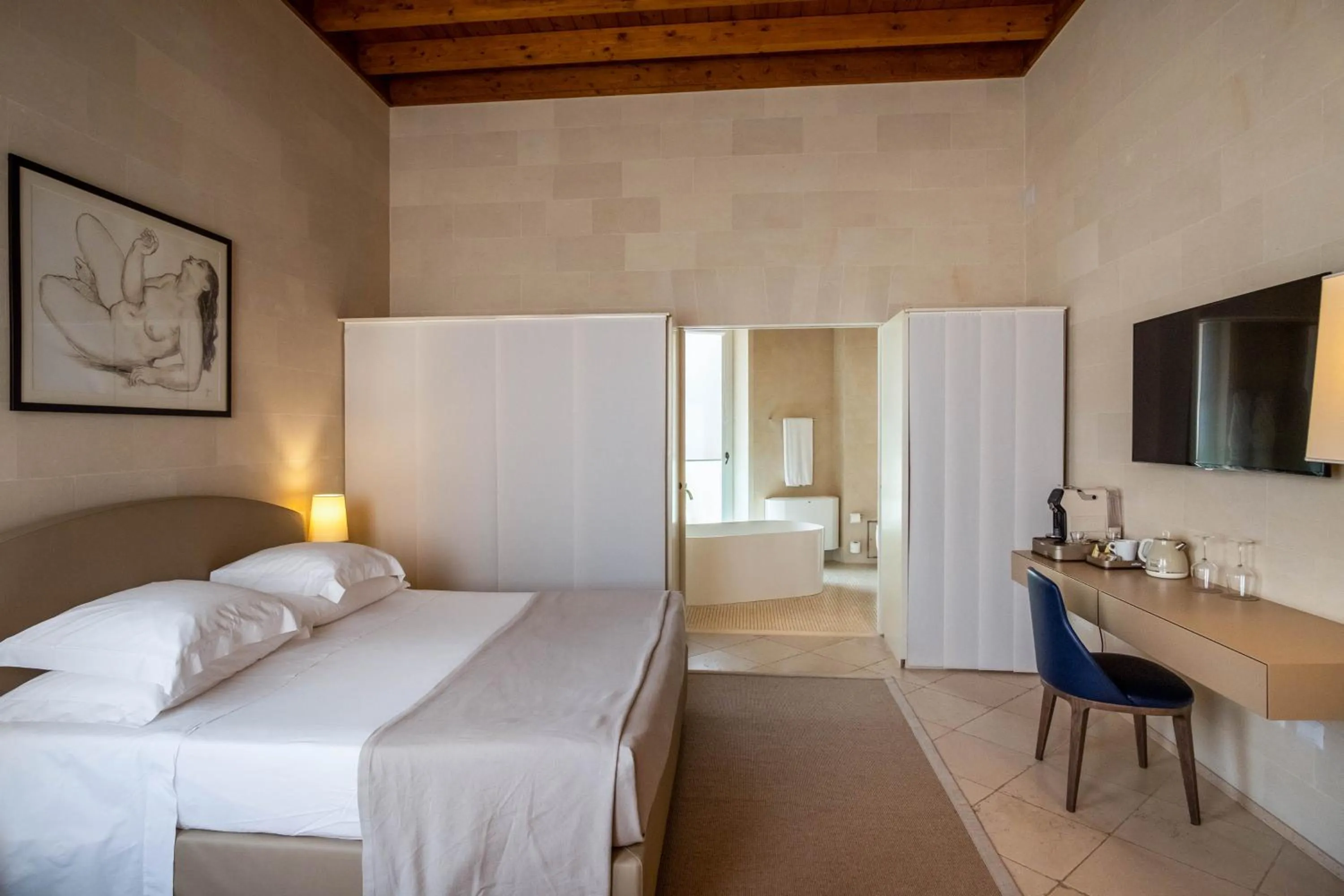 Bedroom, Bed in La Fiermontina Luxury Home Hotel