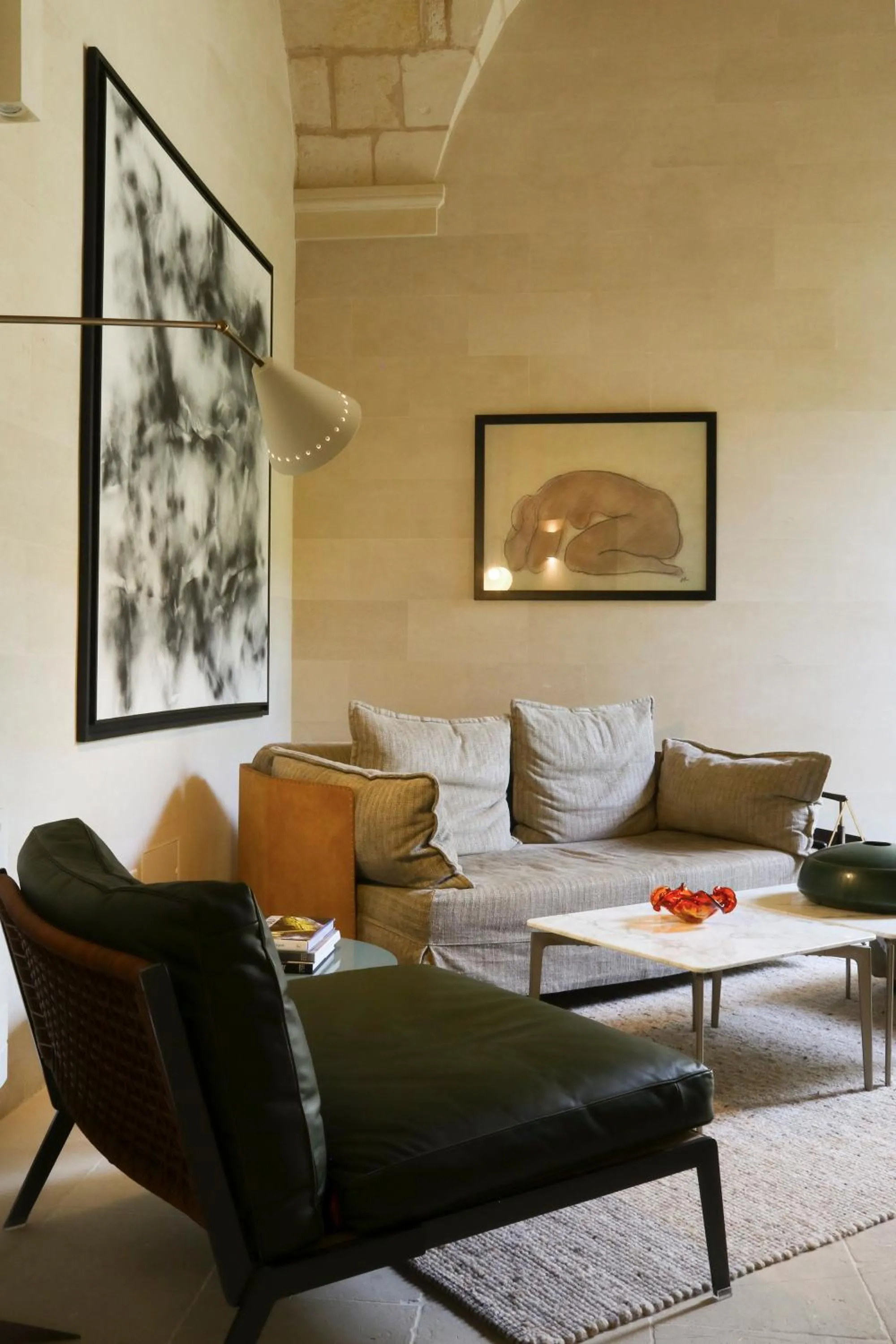 Living room in La Fiermontina Luxury Home Hotel