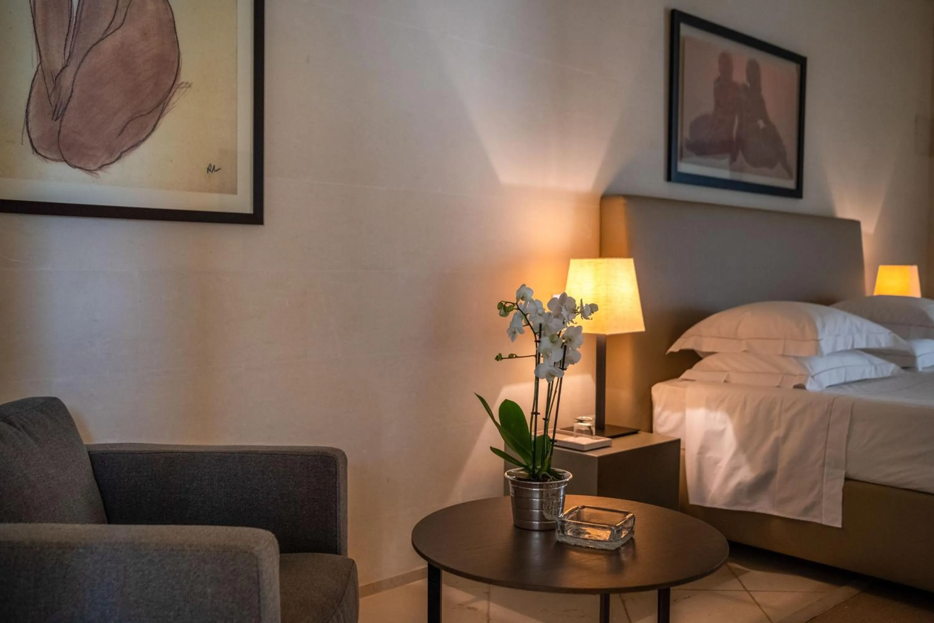 Bedroom, Bed in La Fiermontina Luxury Home Hotel