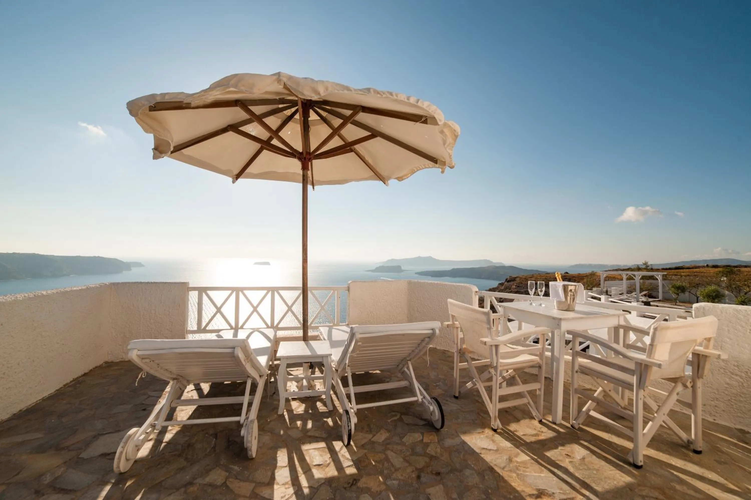 Balcony/Terrace in Artemis Suites