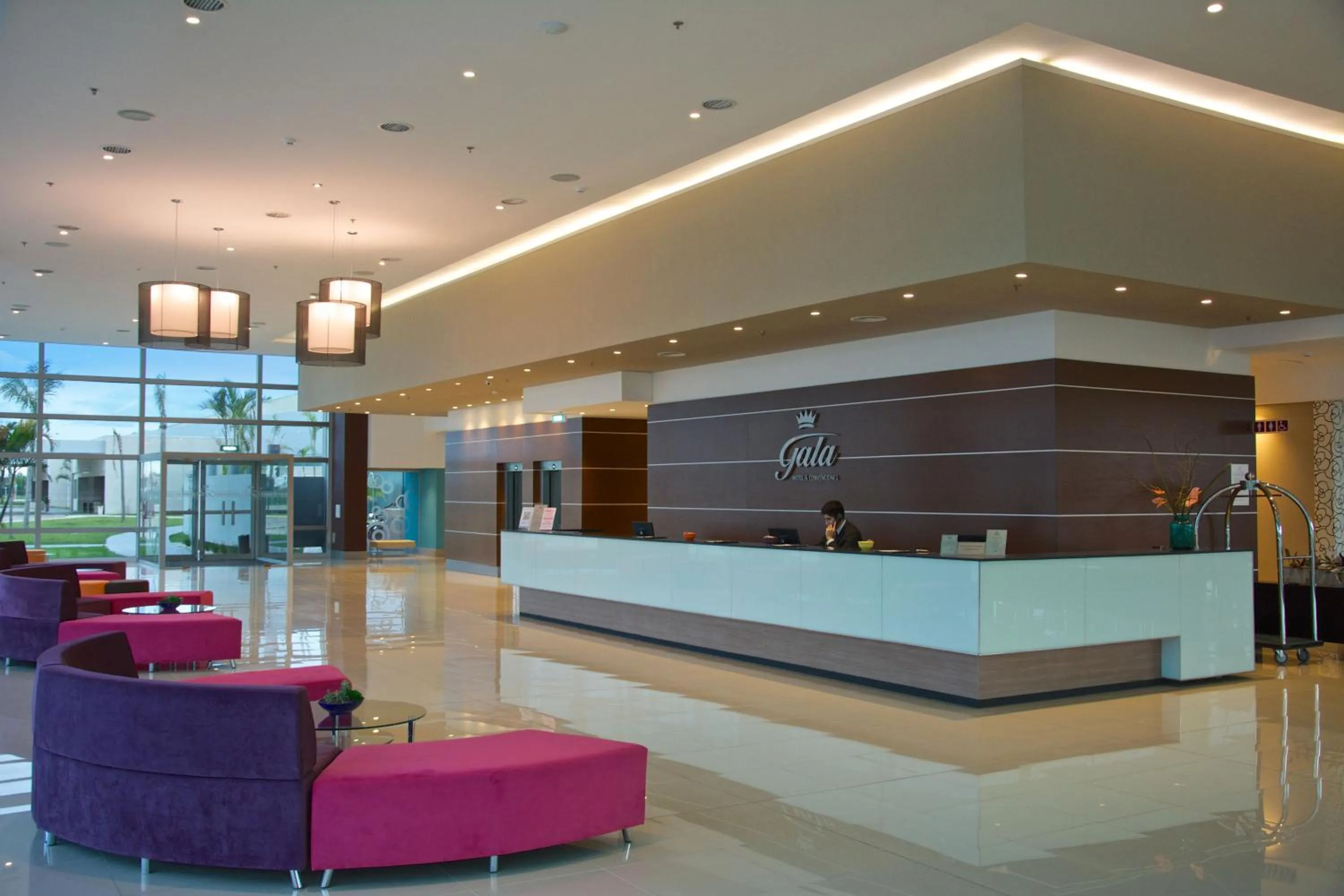 Lobby or reception in Gala Hotel y Convenciones