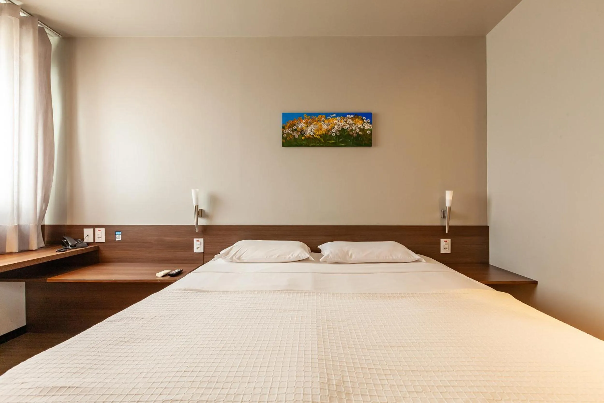 Bed in Tri Hotel Executive Lajeado