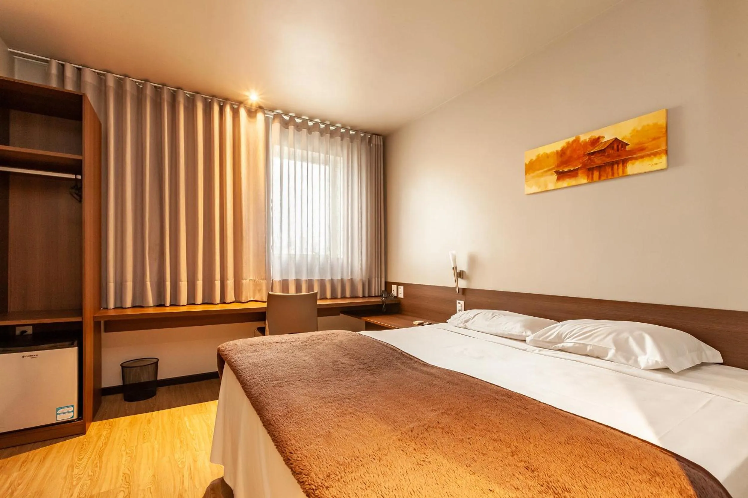 Bed in Tri Hotel Executive Lajeado