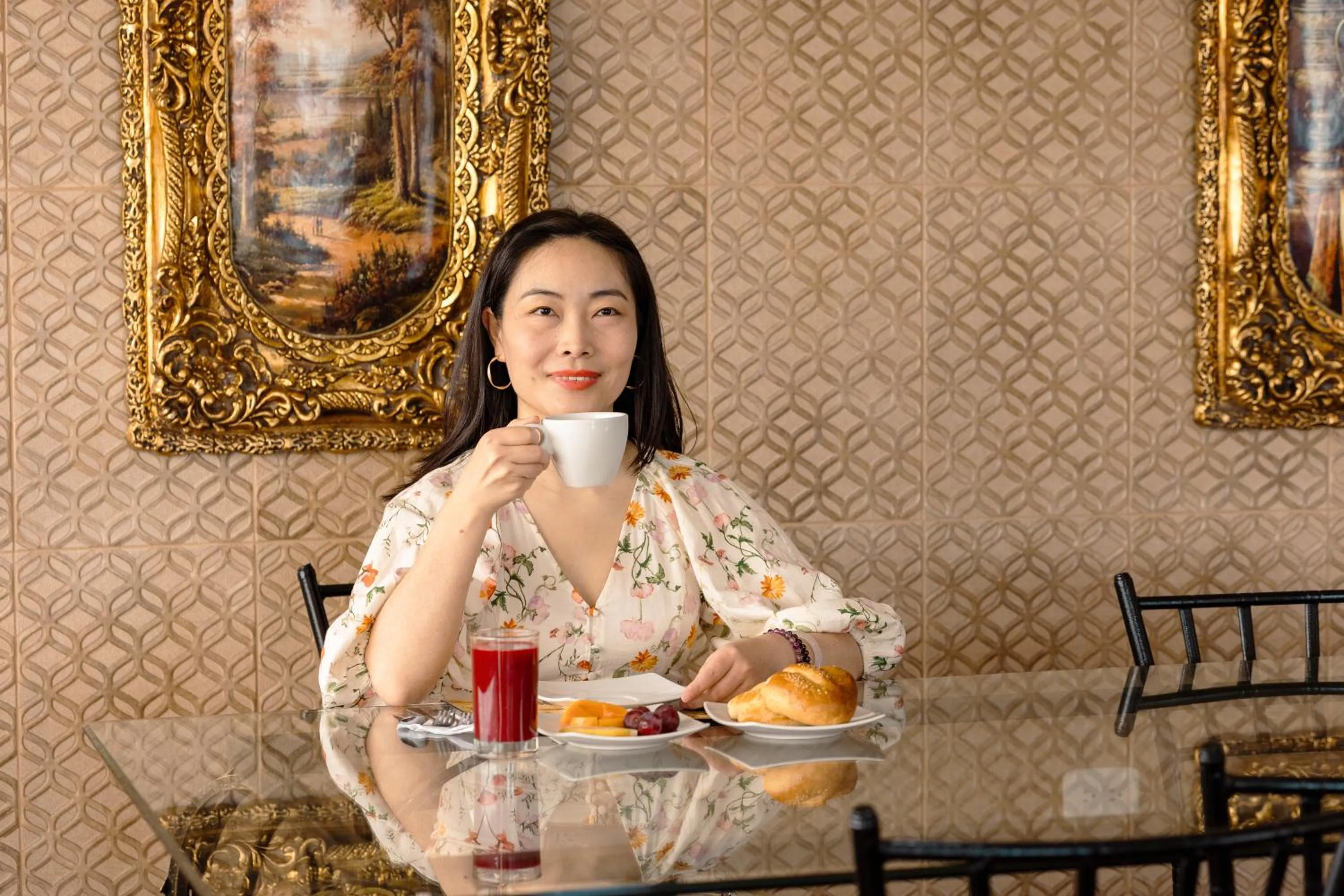 Breakfast in Hotel Joshed Imperial