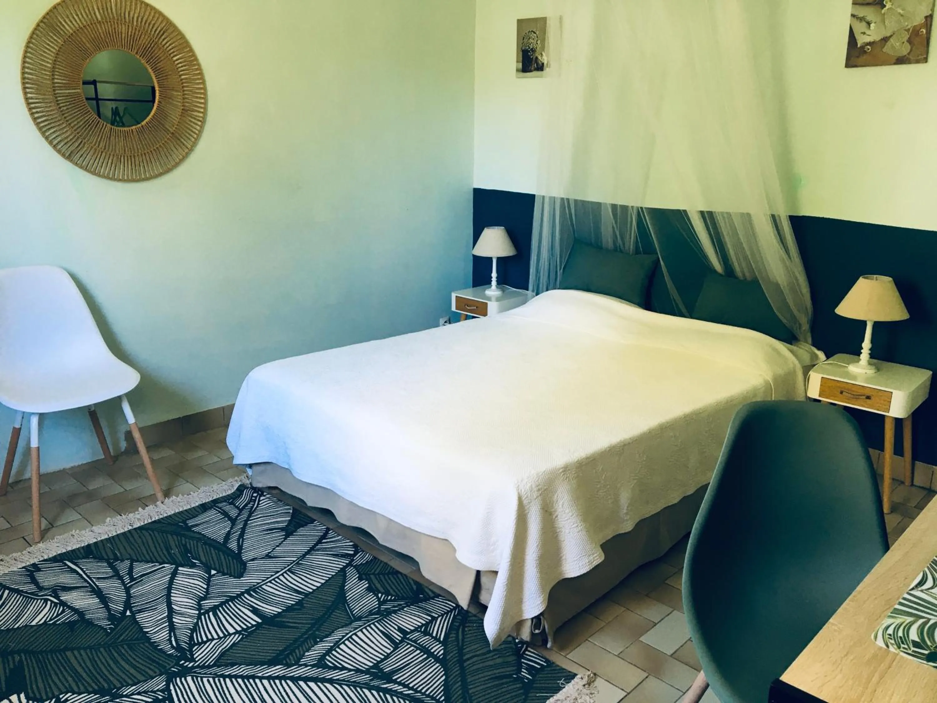 Bed in Hotel Cap Sud Caraibes