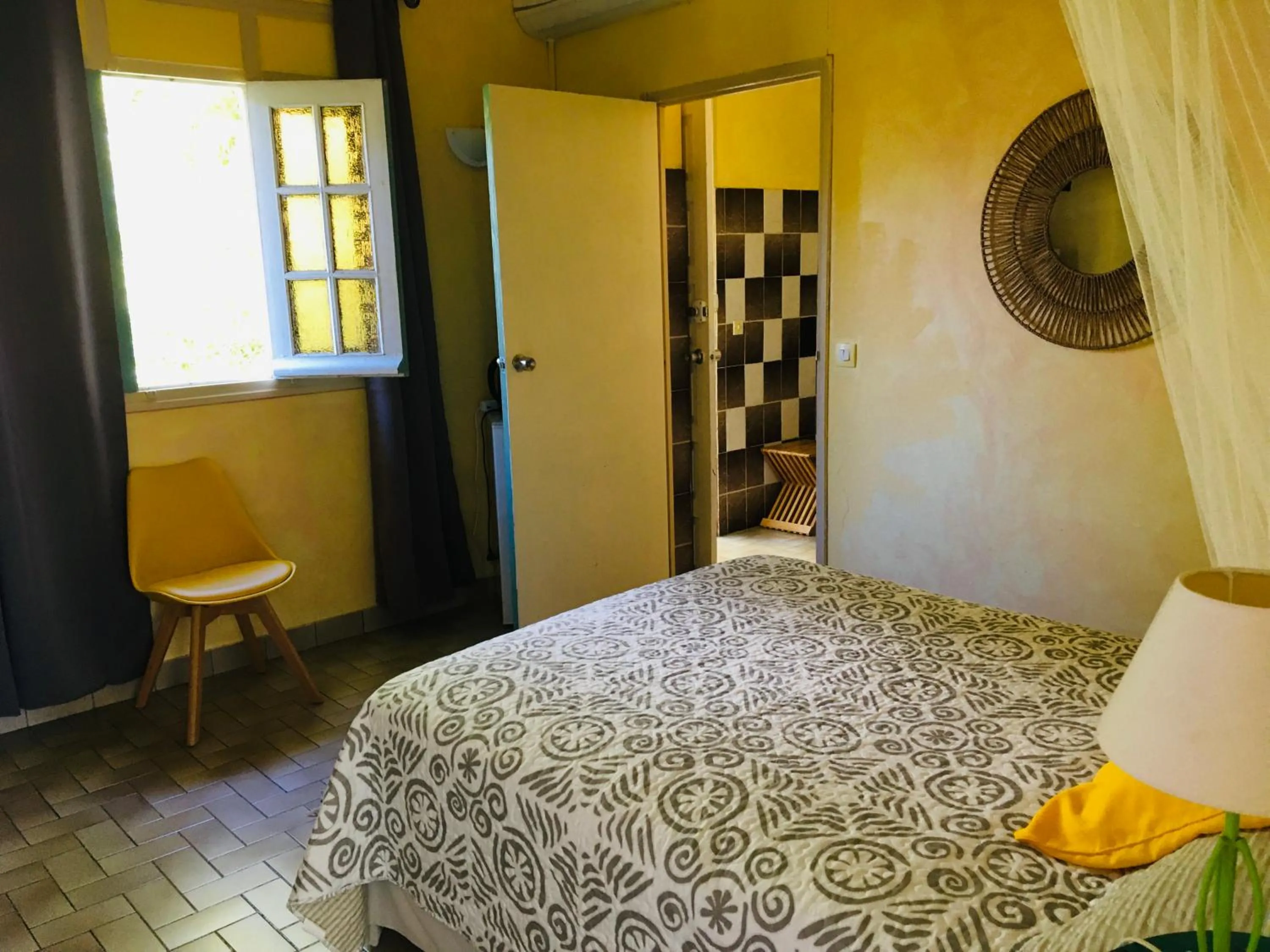 Bed in Hotel Cap Sud Caraibes