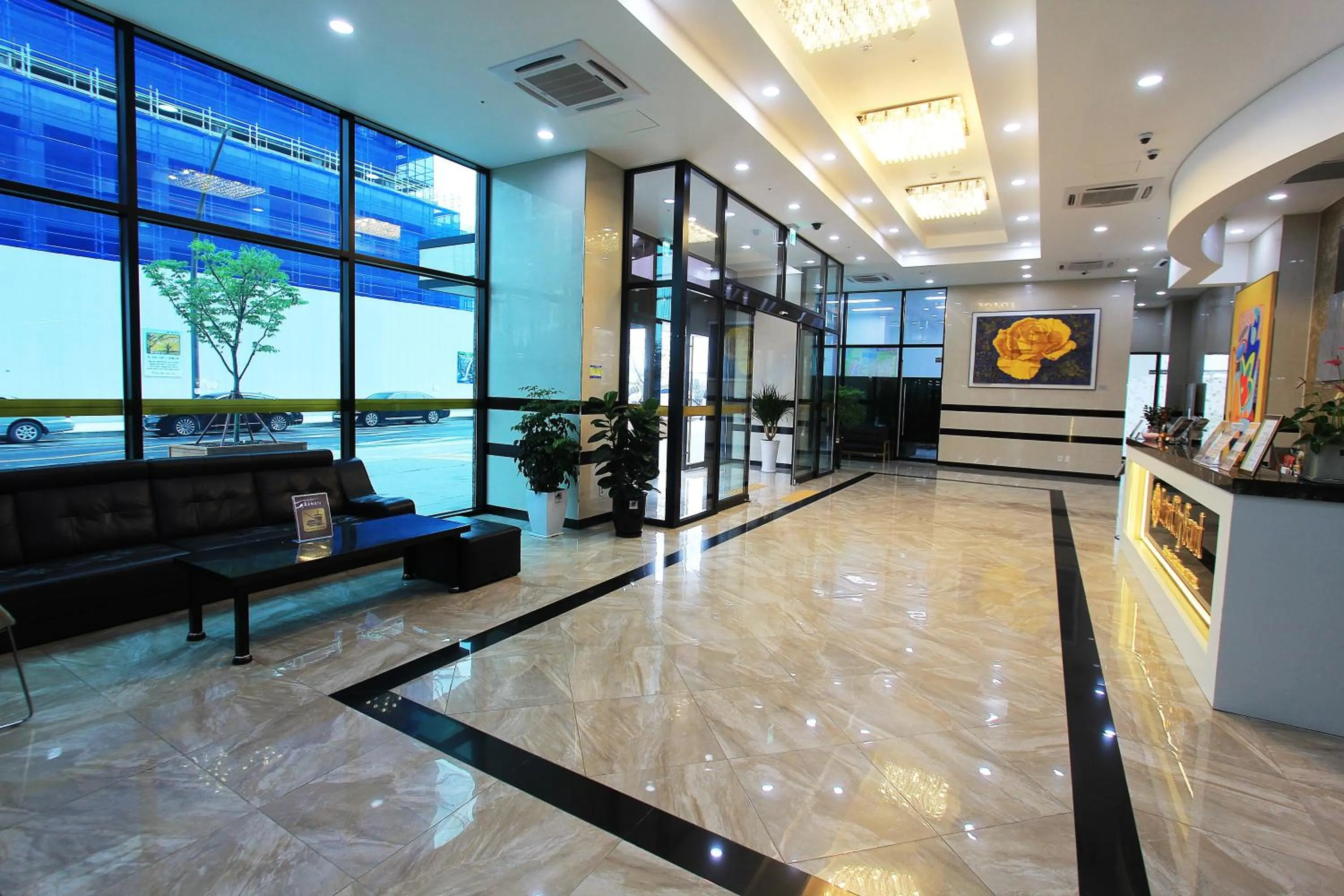 Lobby or reception in Intercity Seoul Hotel