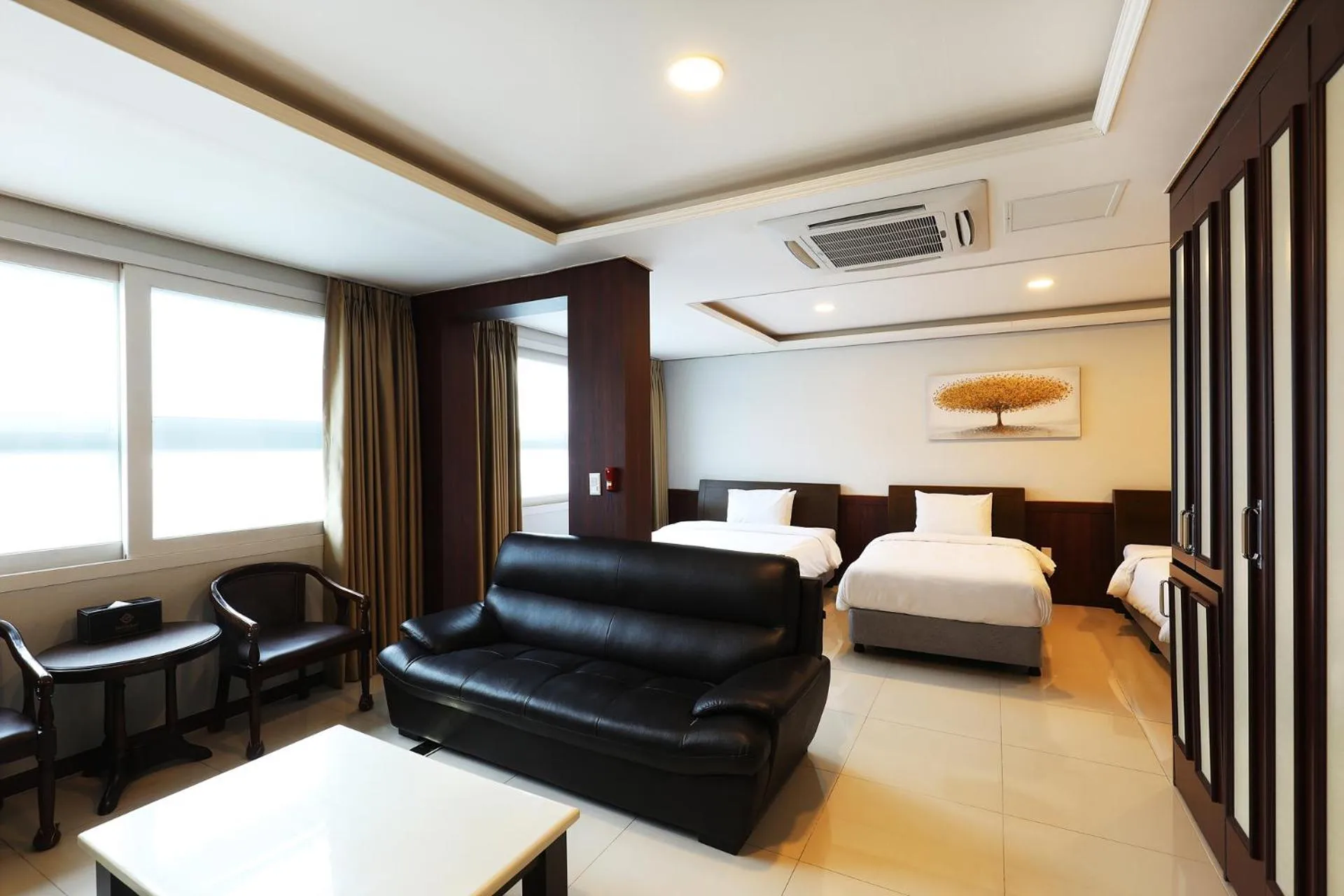 Bed in Intercity Seoul Hotel