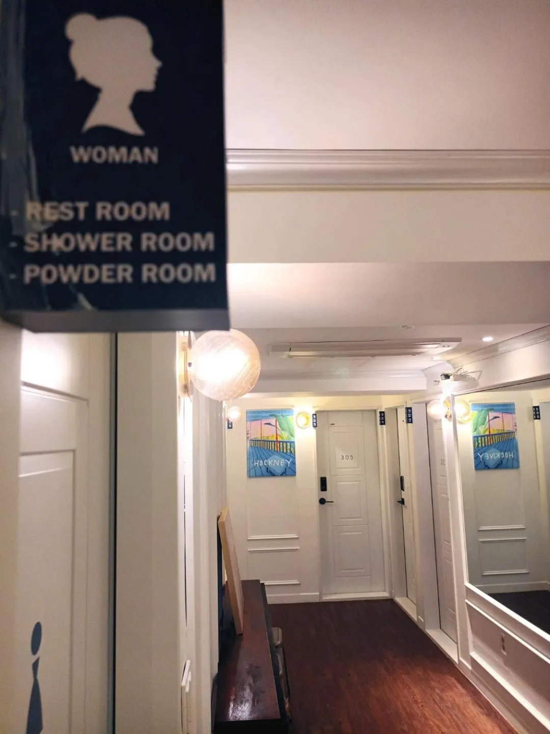 Property logo or sign in Elephant Hostel Nampo