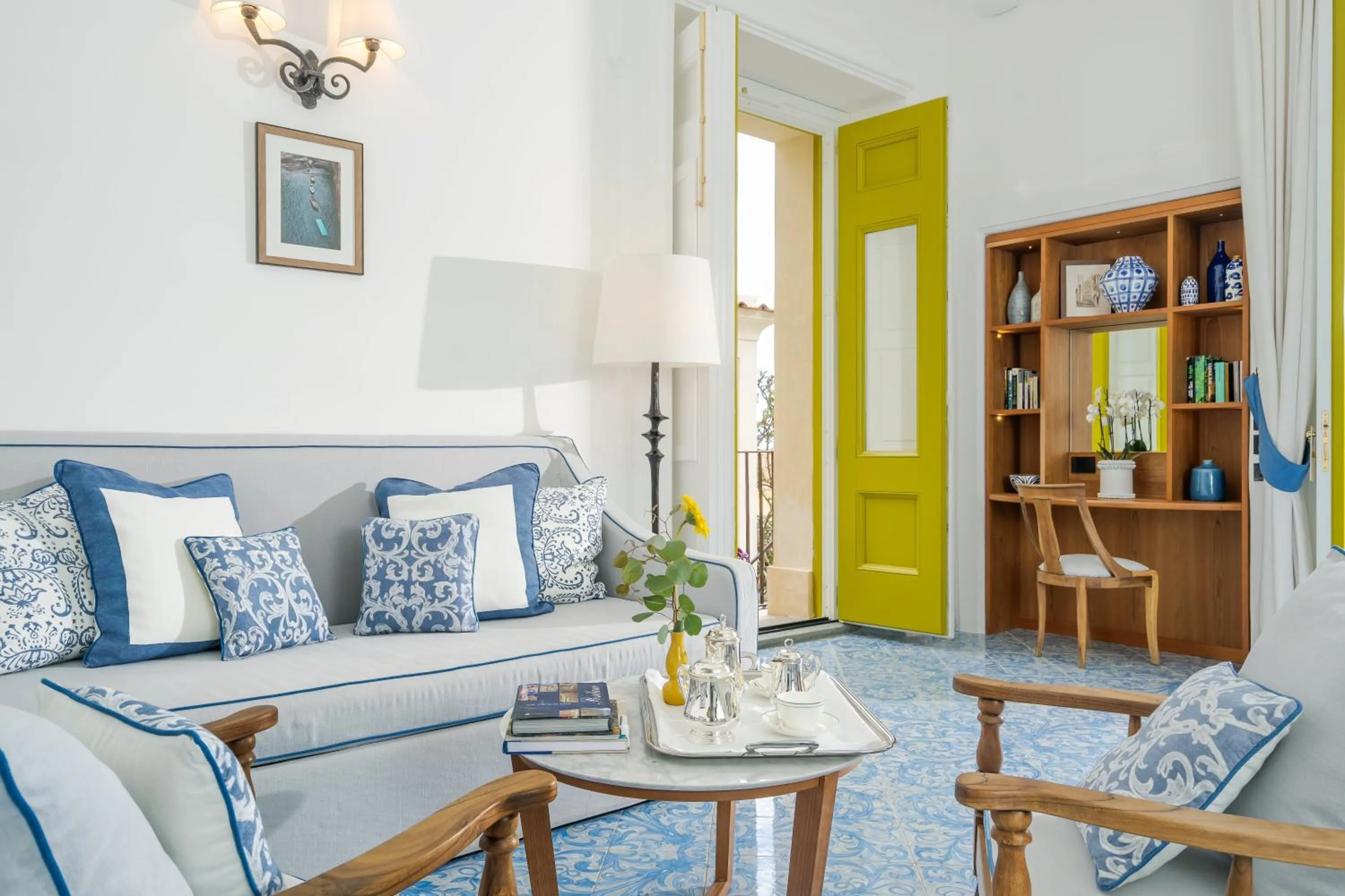 Living room in Hotel Palazzo Murat