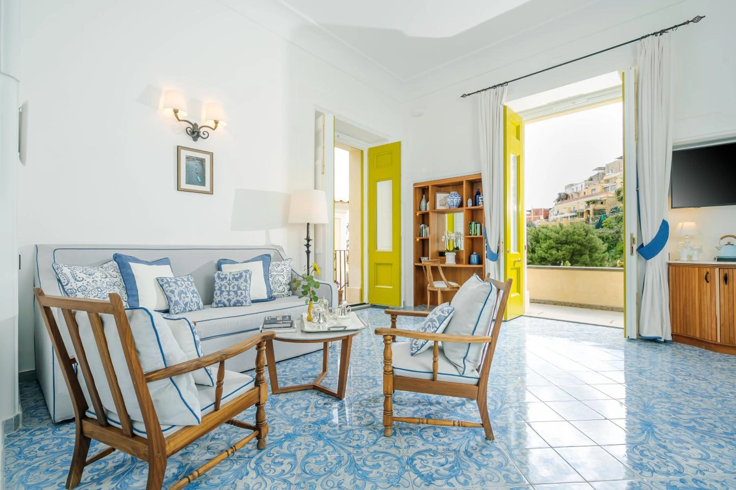 Living room in Hotel Palazzo Murat