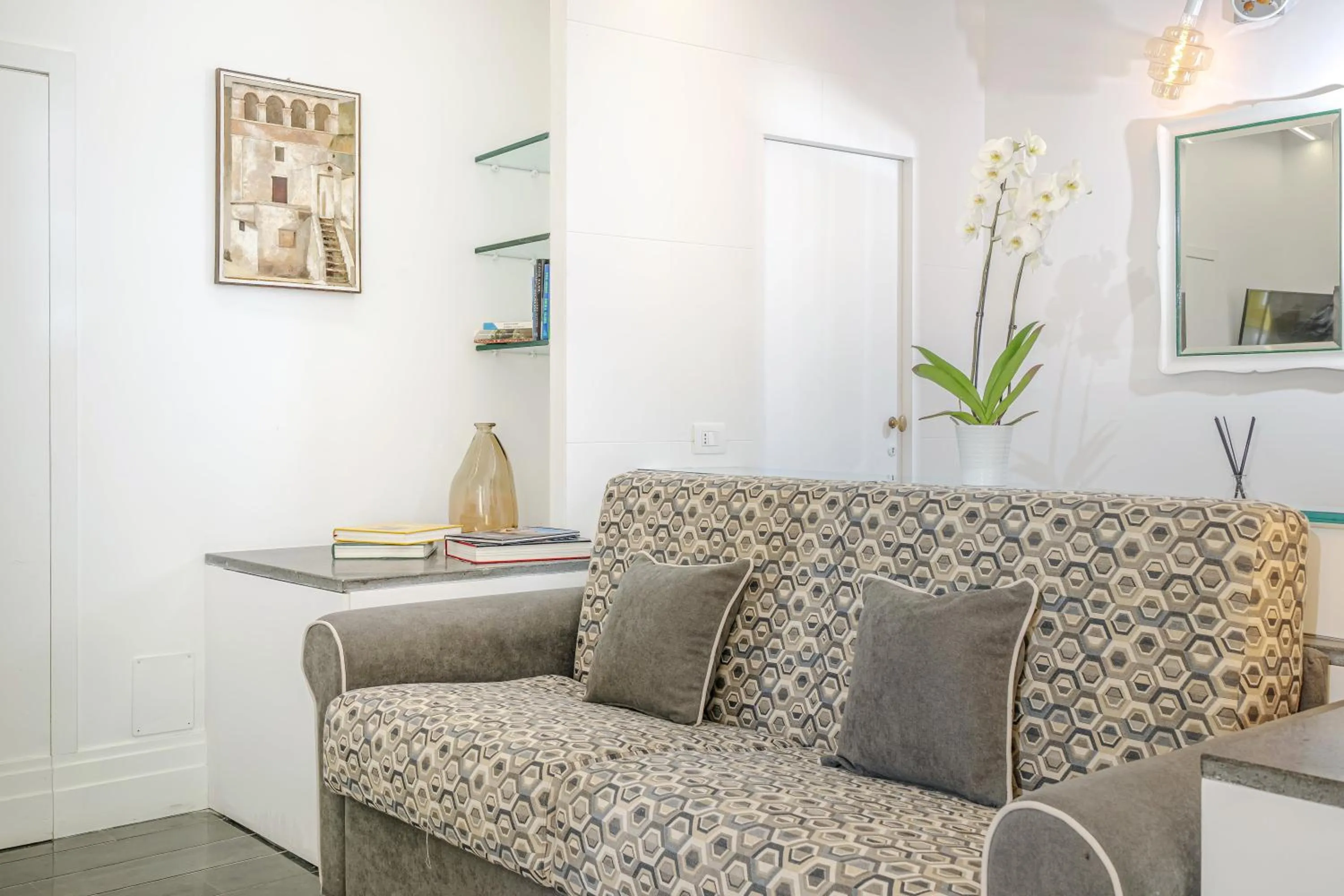 Living room in Hotel Palazzo Murat