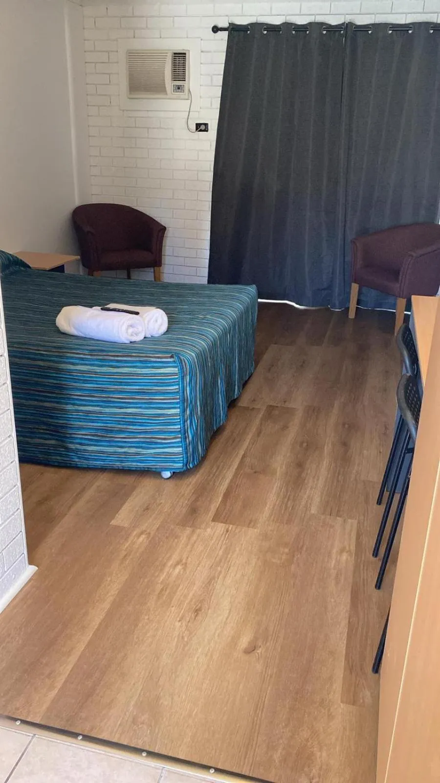 Bed in Budget Motel