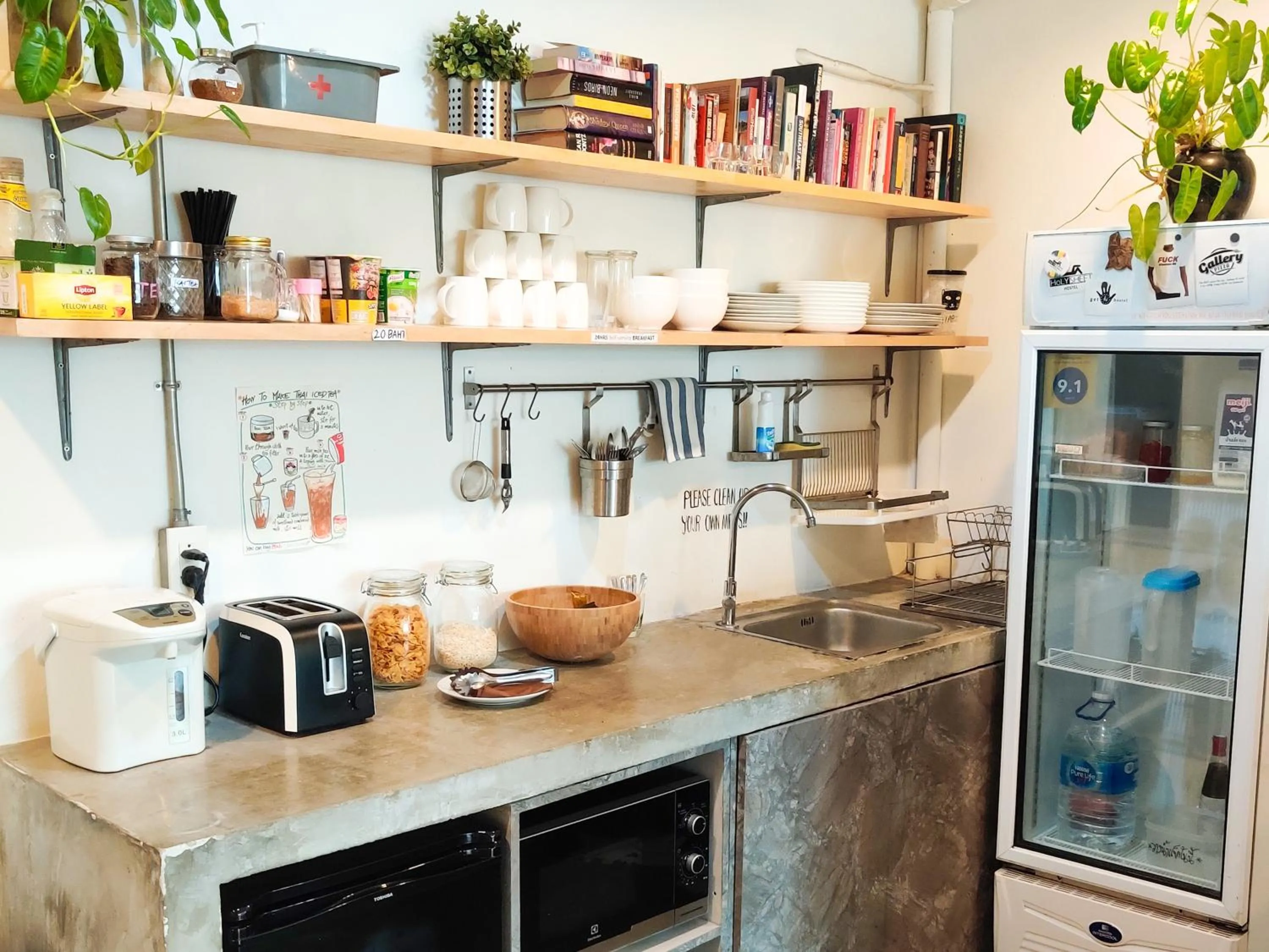 Library in HOLY SHEET Hostel