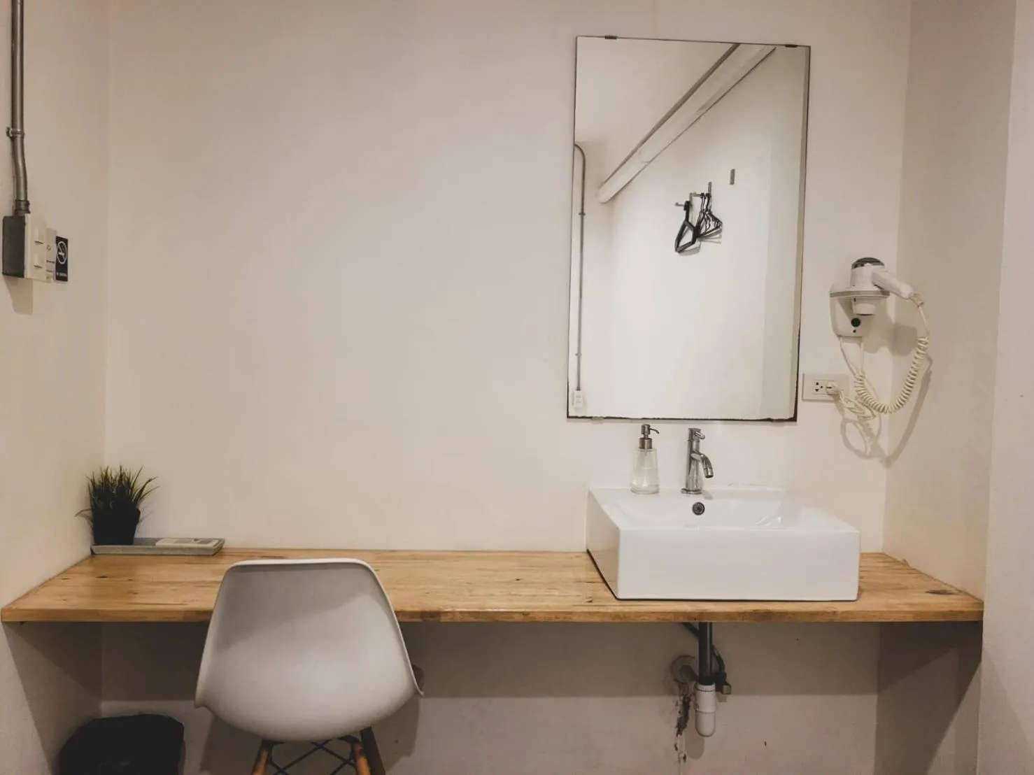 Seating area in HOLY SHEET Hostel