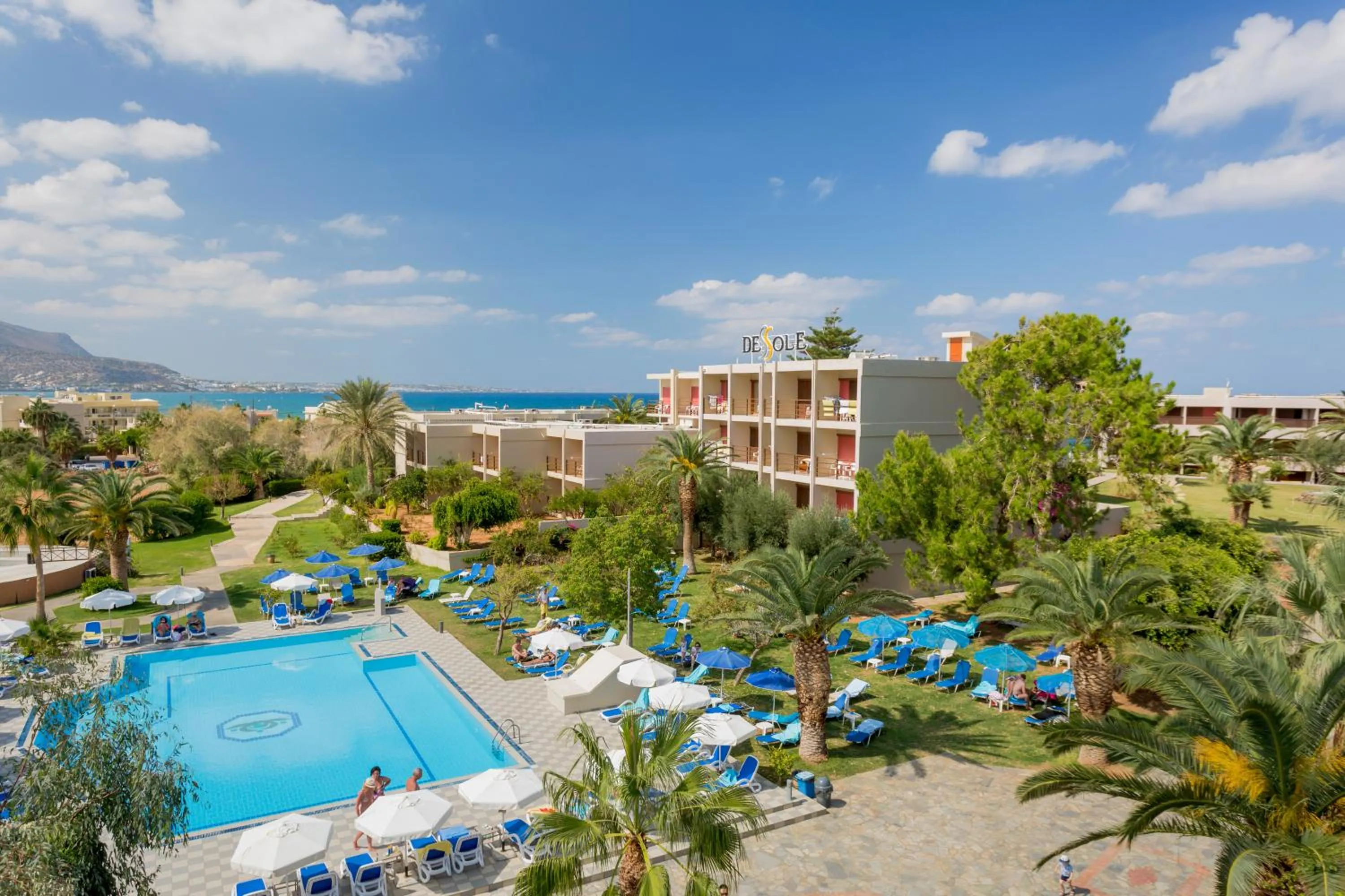Swimming pool in Dessole Malia Beach - All Inclusive