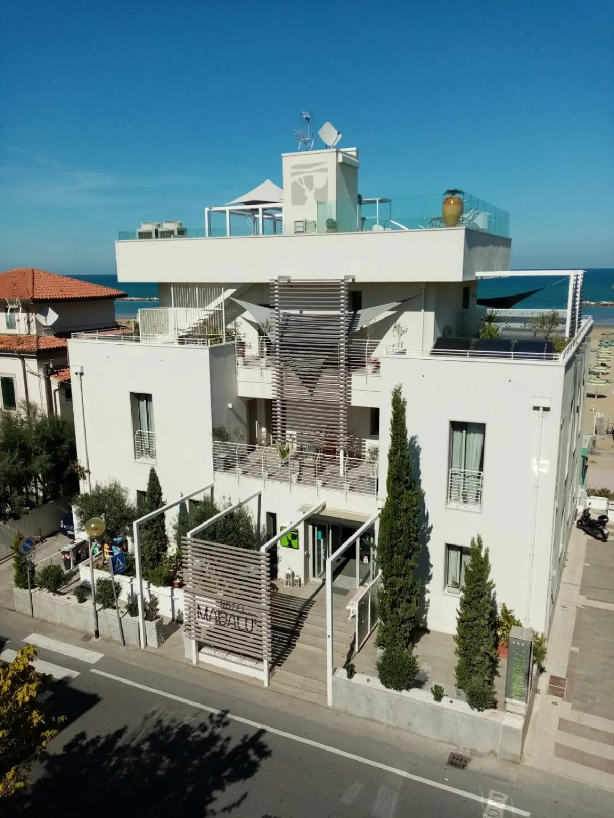 Property building in Hotel Madalù