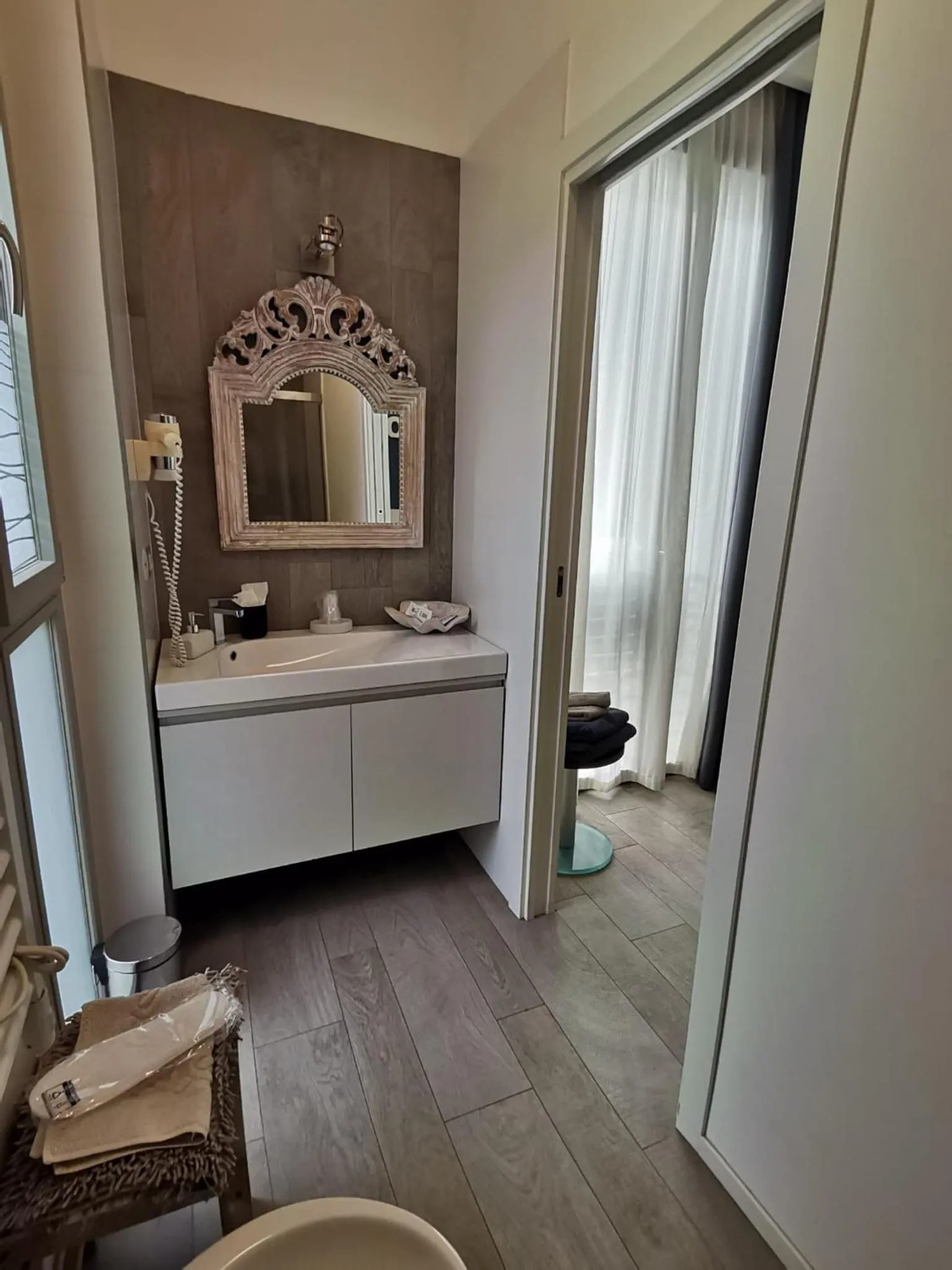 Bathroom in Hotel Madalù