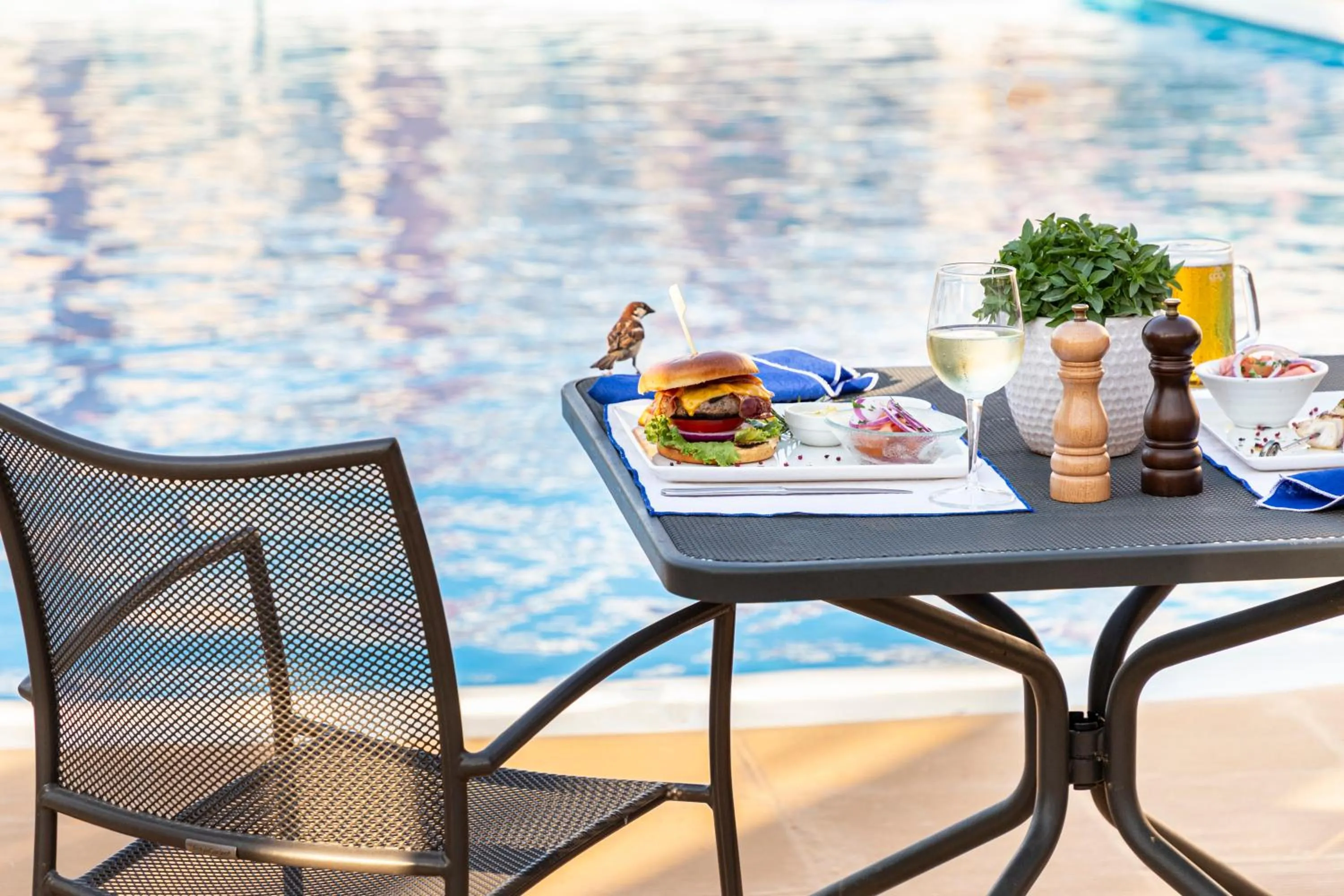 Swimming pool in Amalia Hotel Nafplio