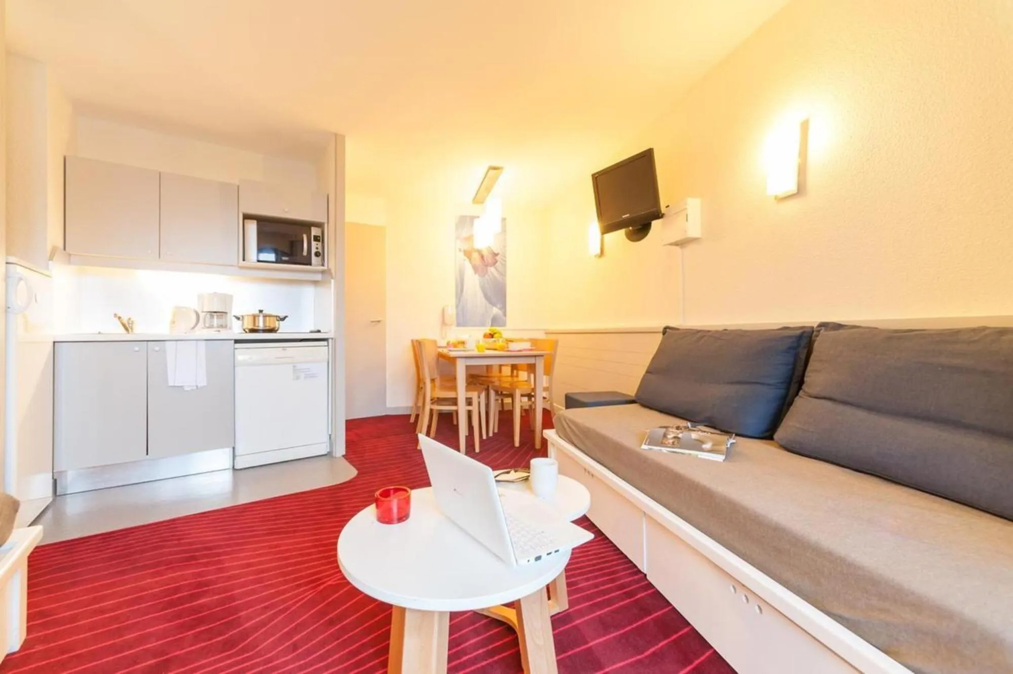 Seating area in Résidence La Daille - Val-d'Isère