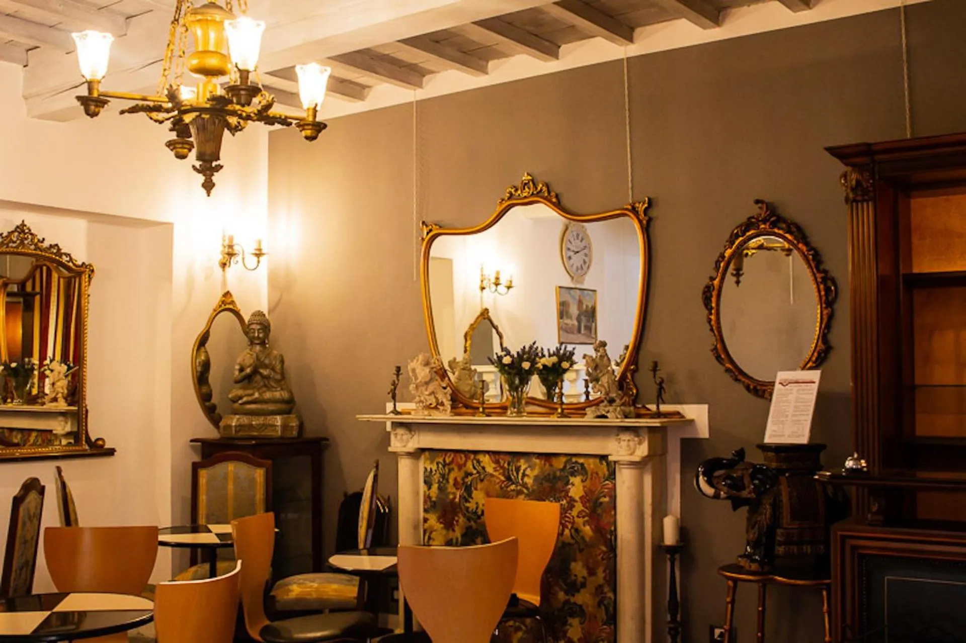 Lobby or reception in Il Villino