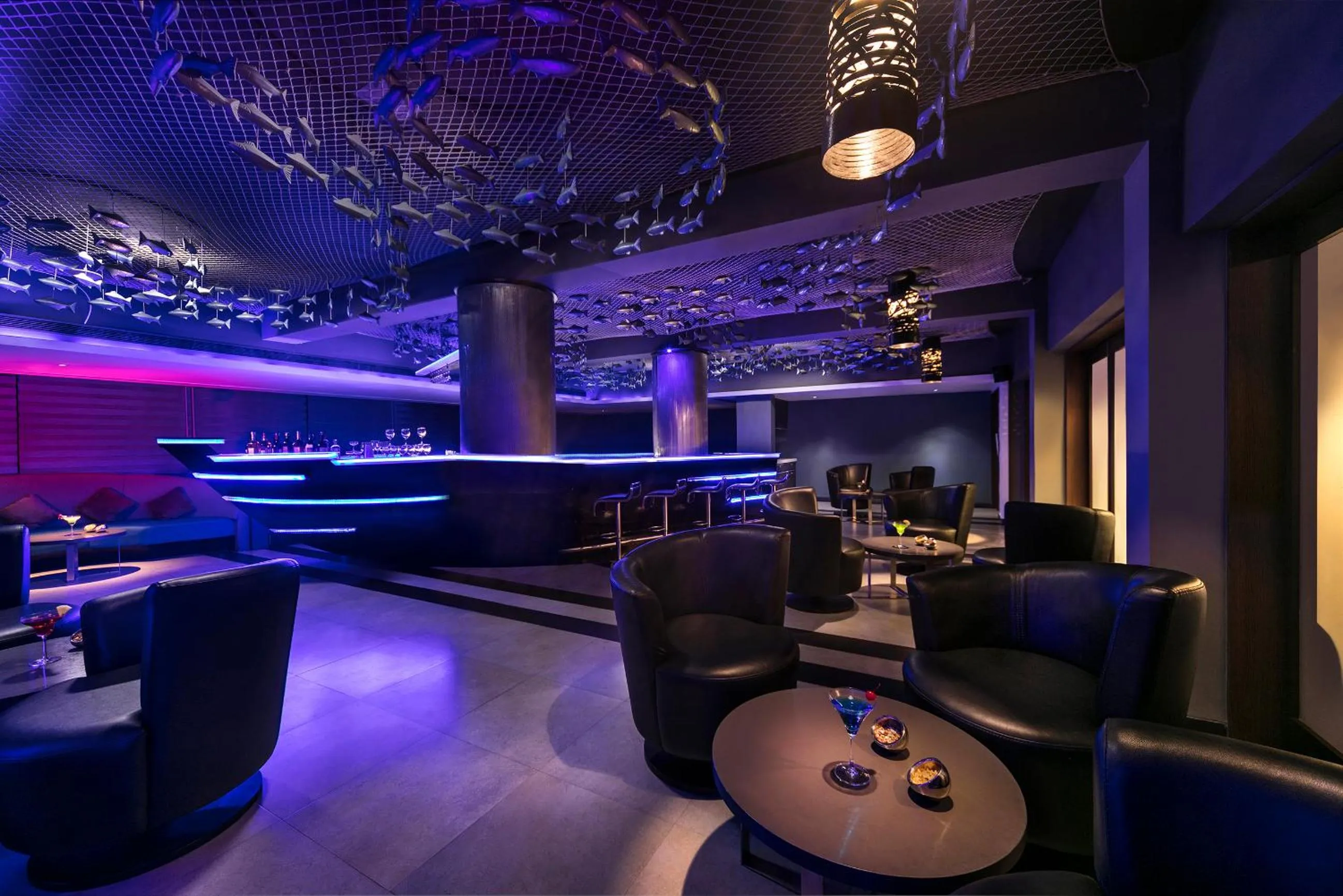 Lounge or bar in Grand Kakinada by GRT Hotels